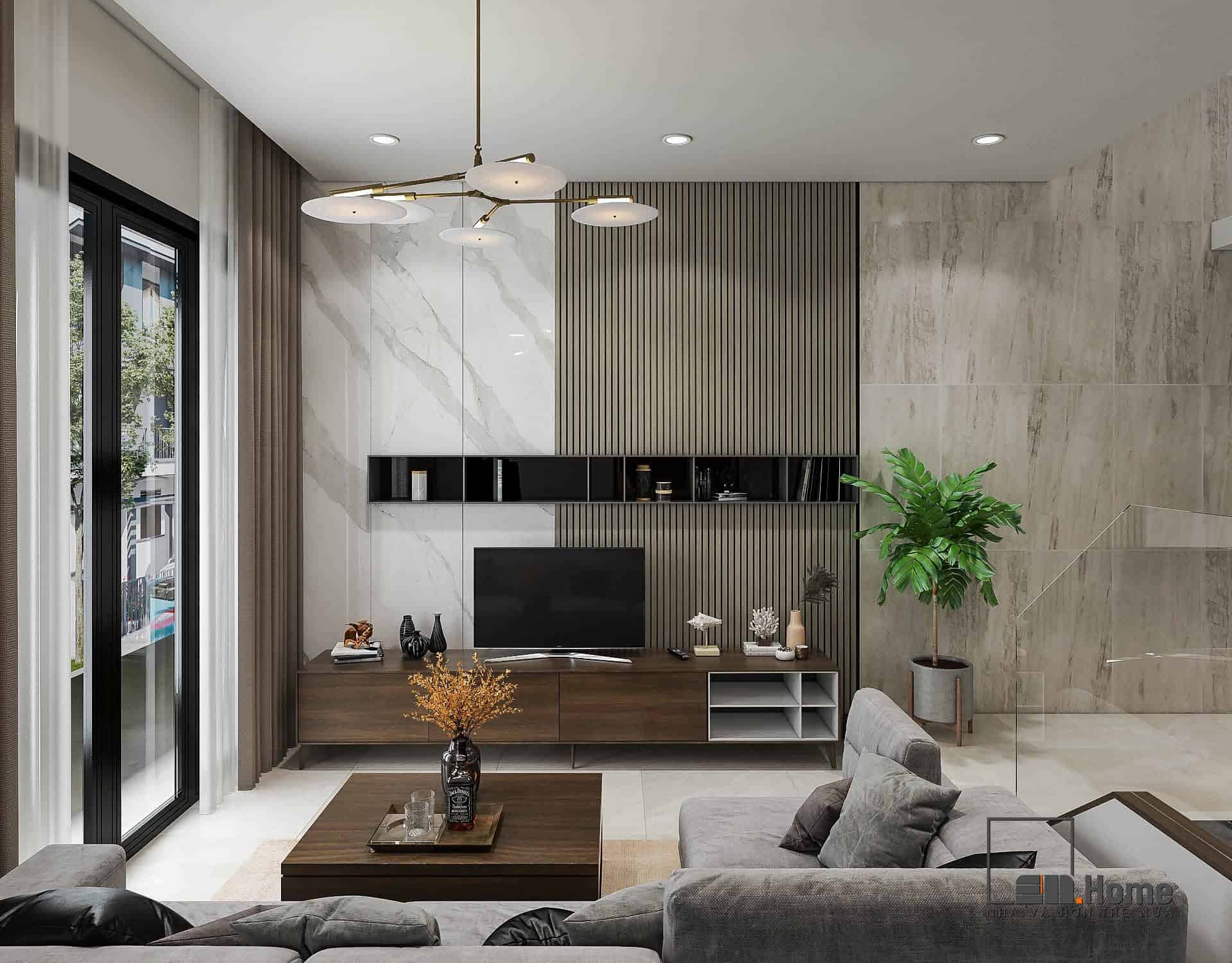 Nội thất anh Quý Đà Nẵng 3 tầng 75.6m2 14 Thiết kế kiến trúc nội thất nhà anh Qúy