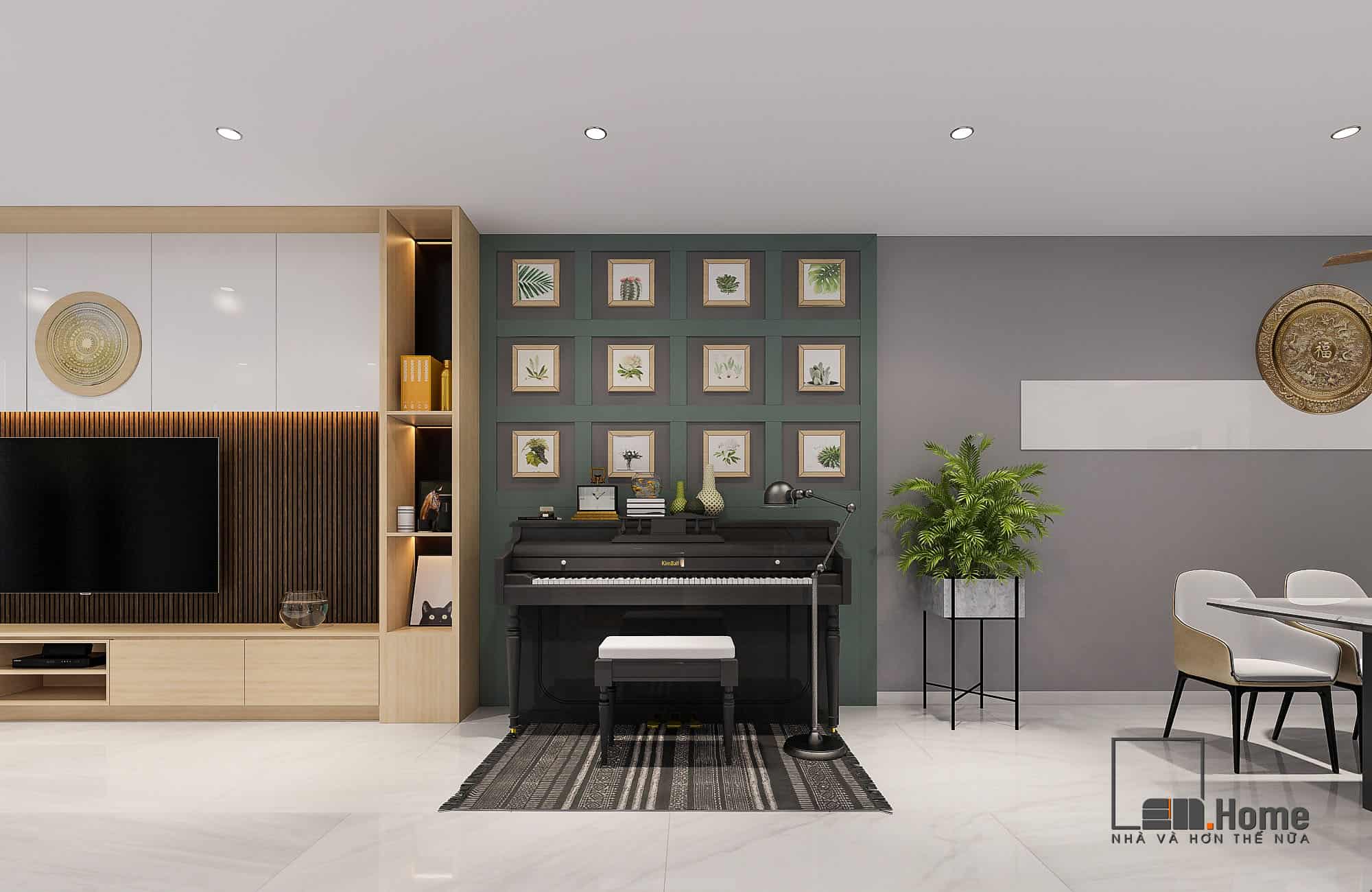 Cải Tạo Nội Thất Nhà Cũ 200m2 Đẹp Như Mới Tối Ưu Chi Phí 10 Thiết kế nội thất