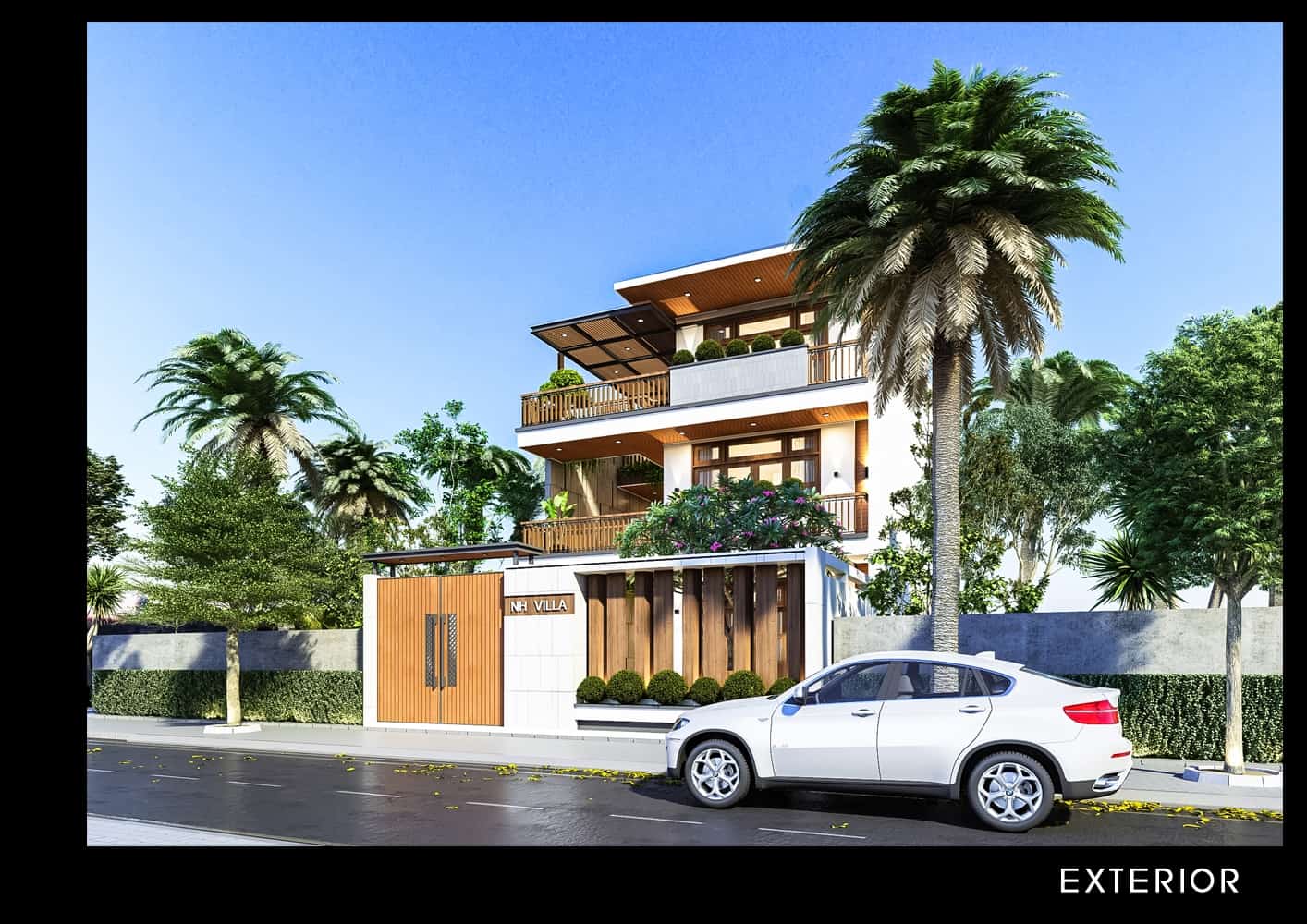 Euro Villa Mr Nhân Hoà Xuân 3 tầng 4 Png 250m2 9 Thiết kế Kiến trúc