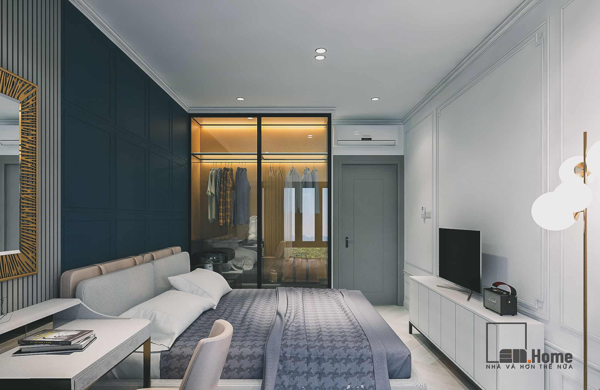 Thiết Kế Penthouse Cao Cấp Sang Trọng 80m2 10 Thiết kế nội thất