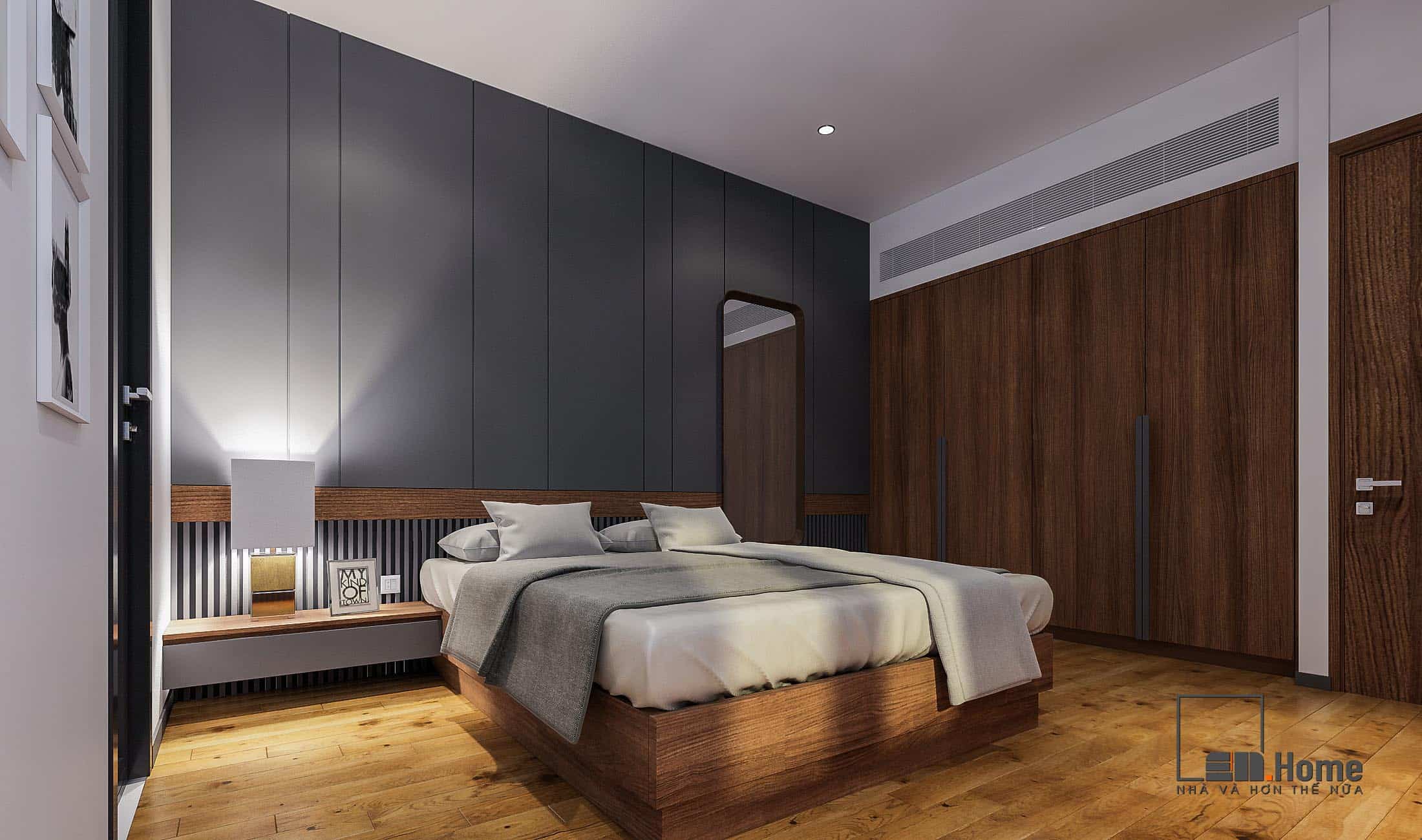 Nội thất hiện đại sang trọng Mr Minh - Mrs Cúc Tam Kỳ 120m2 27 Nội thất gỗ