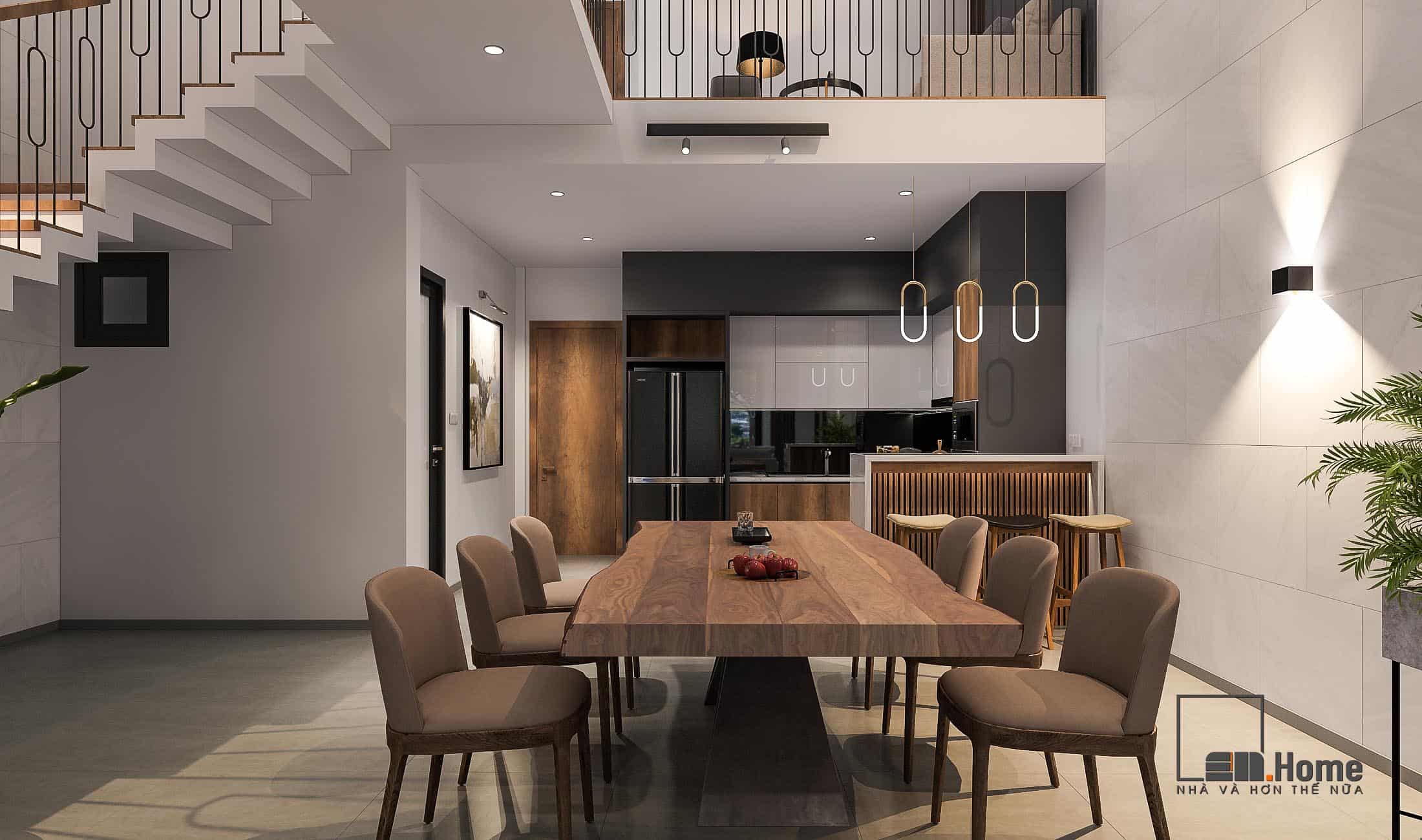 Thiết Kế Nội Thất Nhà Xinh 140m2 Hòa Xuân 8 Thiết kế nội thất đẹp