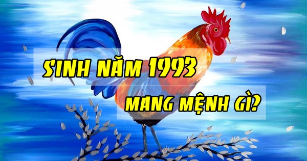 Sinh năm 1993 mệnh gì? Hợp xây nhà hướng nào? 5 Sinh năm 1993 mệnh gì.