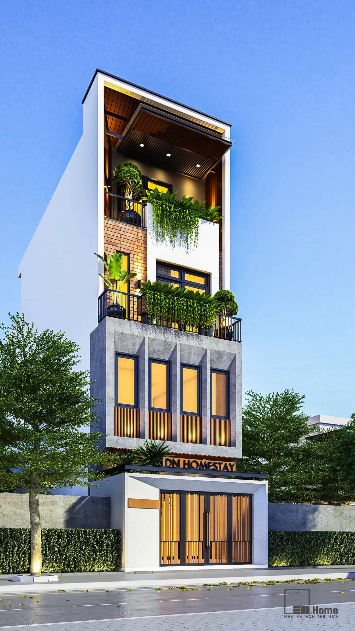 Thiết kế DN Homestay anh Cường 300m2 - Đà Nẵng 29 thiet ke homestay
