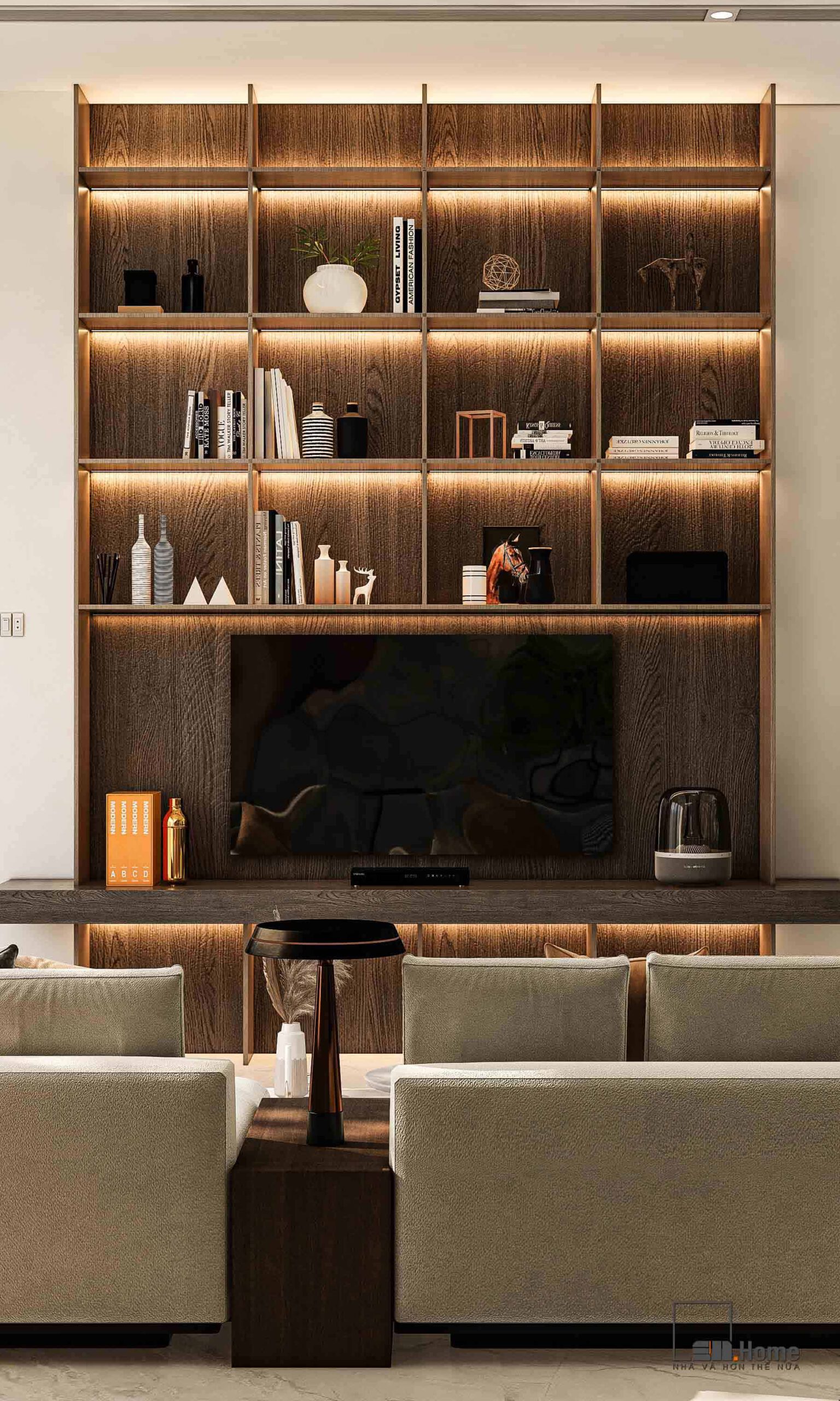 Nội thất biệt thự anh Hoàng Anh Tuấn - 350m2, Đà Nẵng 18 noi that hien dai