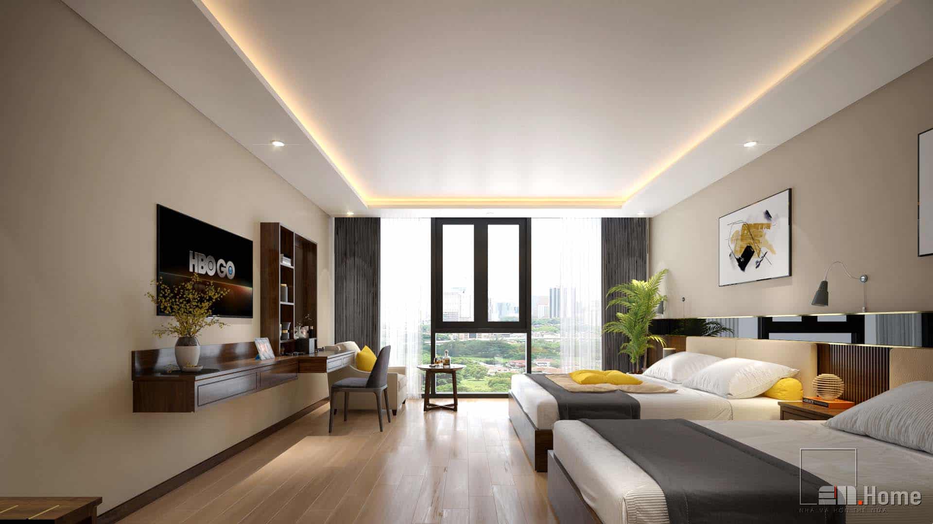NỘI THẤT HOTEL - HOMESTAY 7 Thiết kế nội thất khách sạn