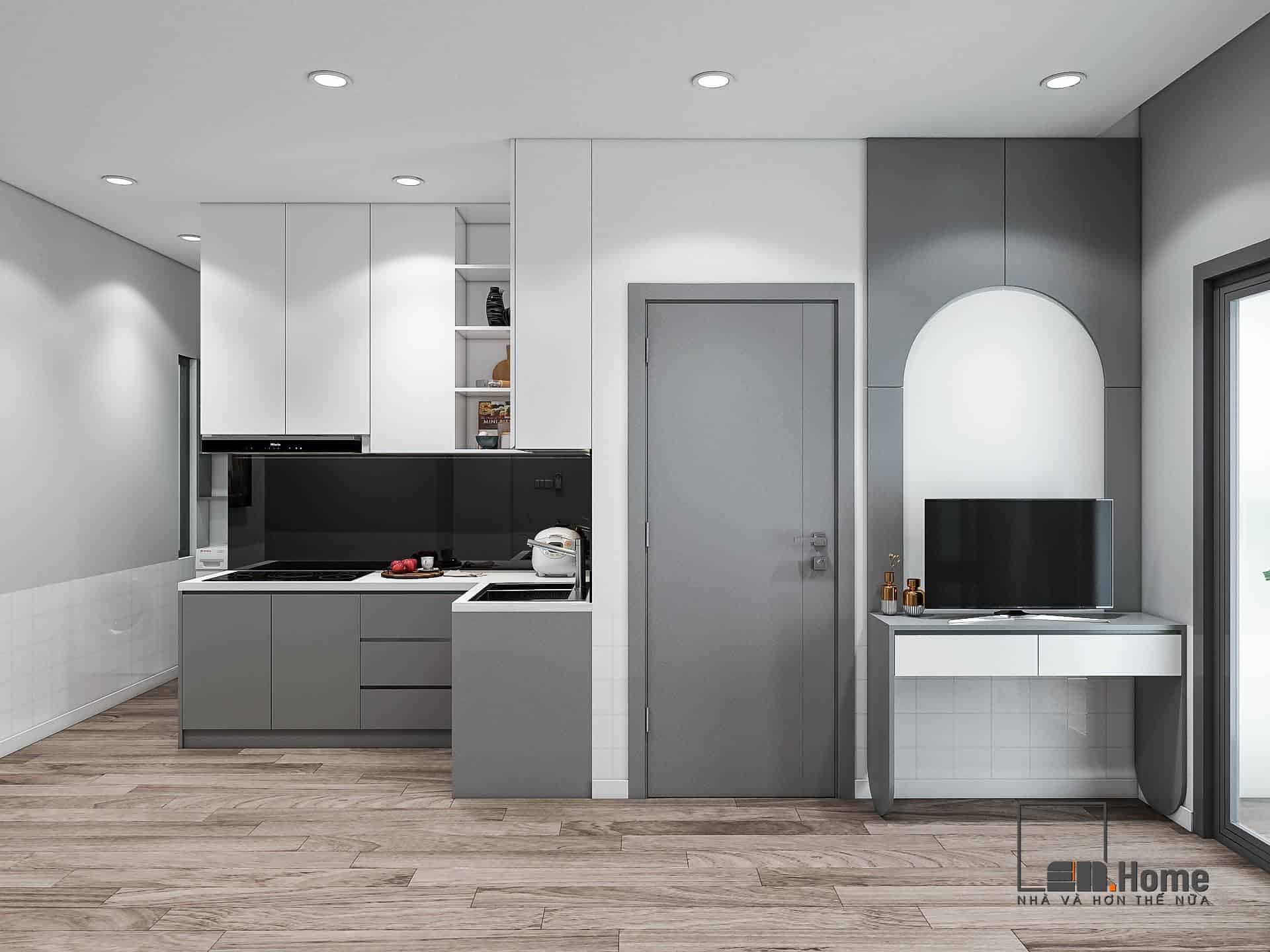 Cải tạo chung cư cũ chị Trinh 45m2 1T - Hoà Xuân, Đà Nẵng 14 cai tao chung cu