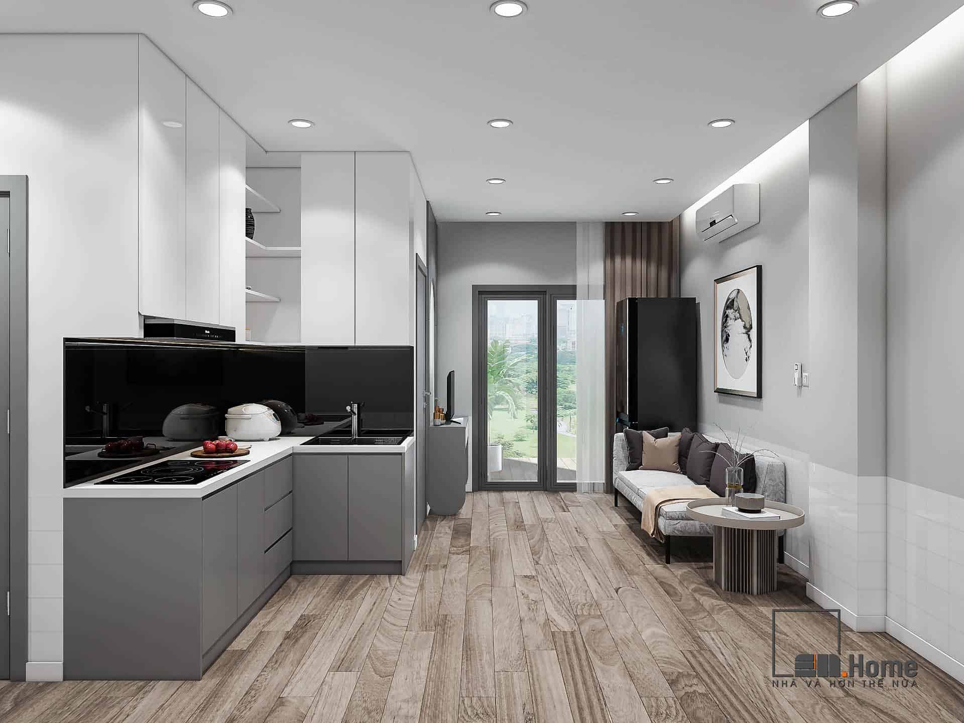 Cải tạo chung cư cũ chị Trinh 45m2 1T - Hoà Xuân, Đà Nẵng 15 cai tao chung cu