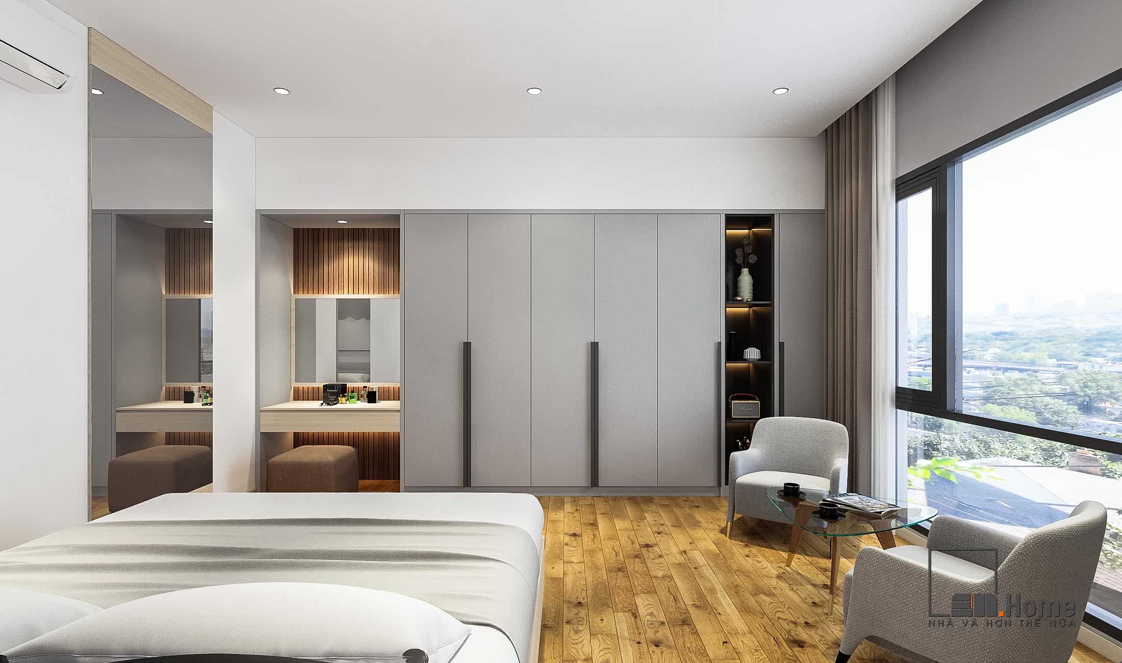 Thiết kế nội thất căn hộ 75m2 anh Huy - Quảng Nam 15 can ho anh huy 7