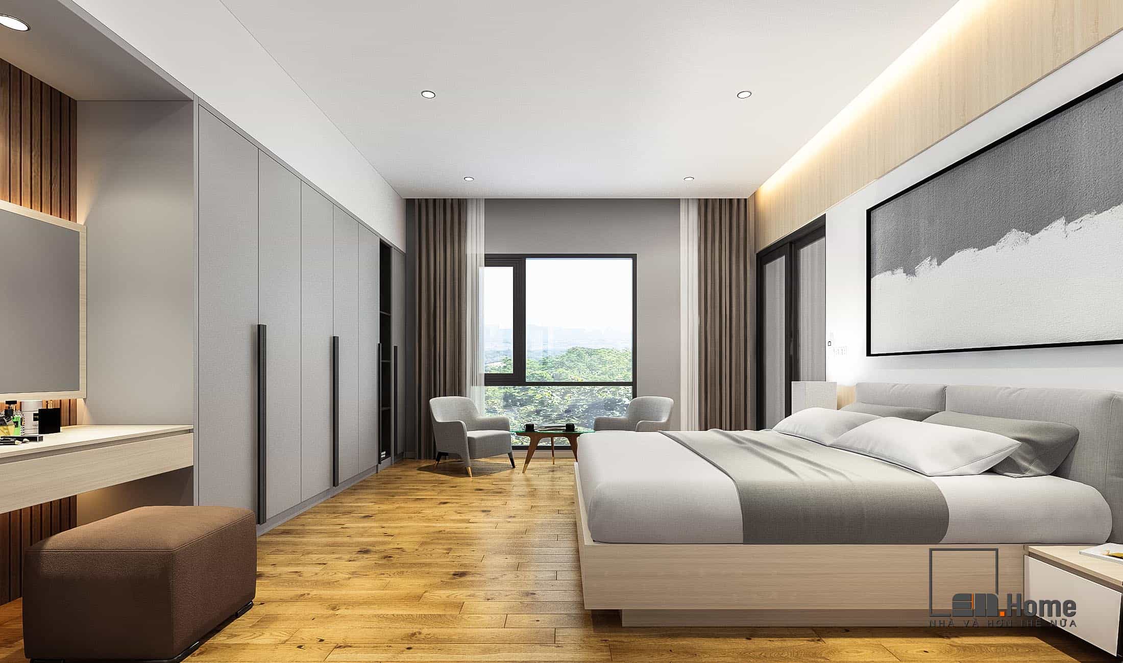 Thiết kế nội thất căn hộ 75m2 anh Huy - Quảng Nam 16 can ho anh huy 8