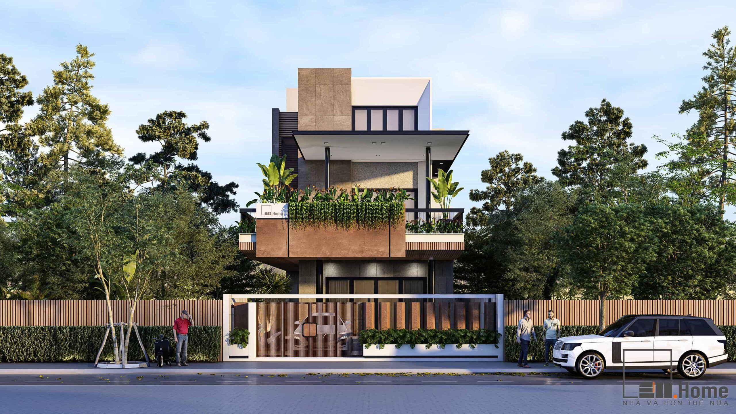 THIẾT KẾ NHÀ PHỐ 10 Thiết kế kiến trúc nhà phố
