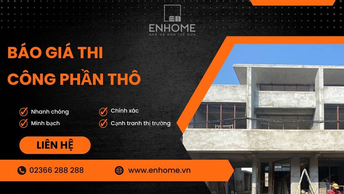 Thiết kế thi công xây dựng phần thô