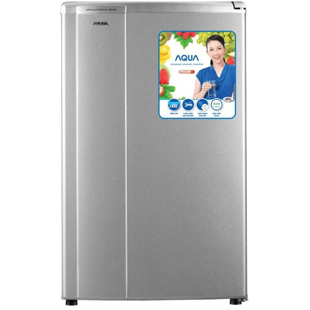 Kích thước tủ lạnh mini bạn nên biết trước khi quyết định mua hàng 40 Kích thước tủ lạnh mini Aqua 93 lít SR-AQR-95AR/SS