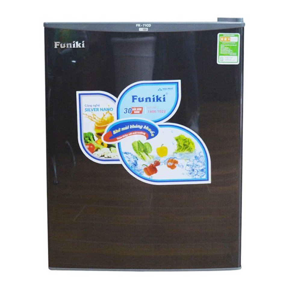 Kích thước tủ lạnh mini Funiki FR-71CD 70 lít