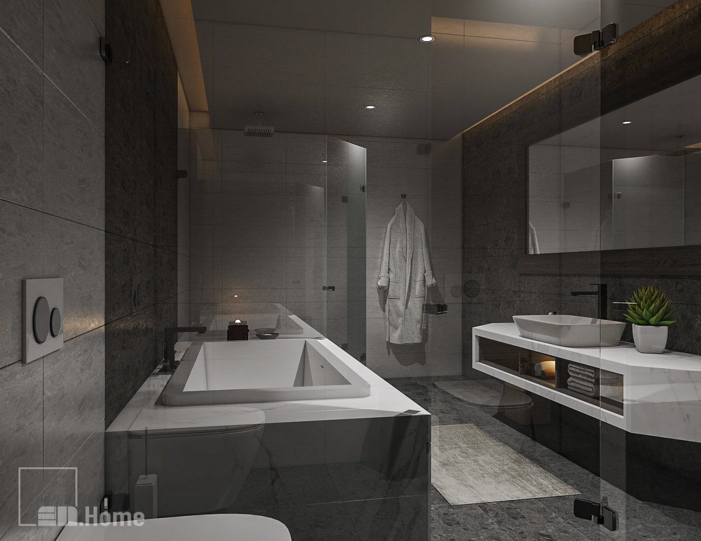 Nội thất biệt thự Anh Tẩn, sàn 316,1m2 - Đà Nẵng 37 Thiet ke noi that nha dep