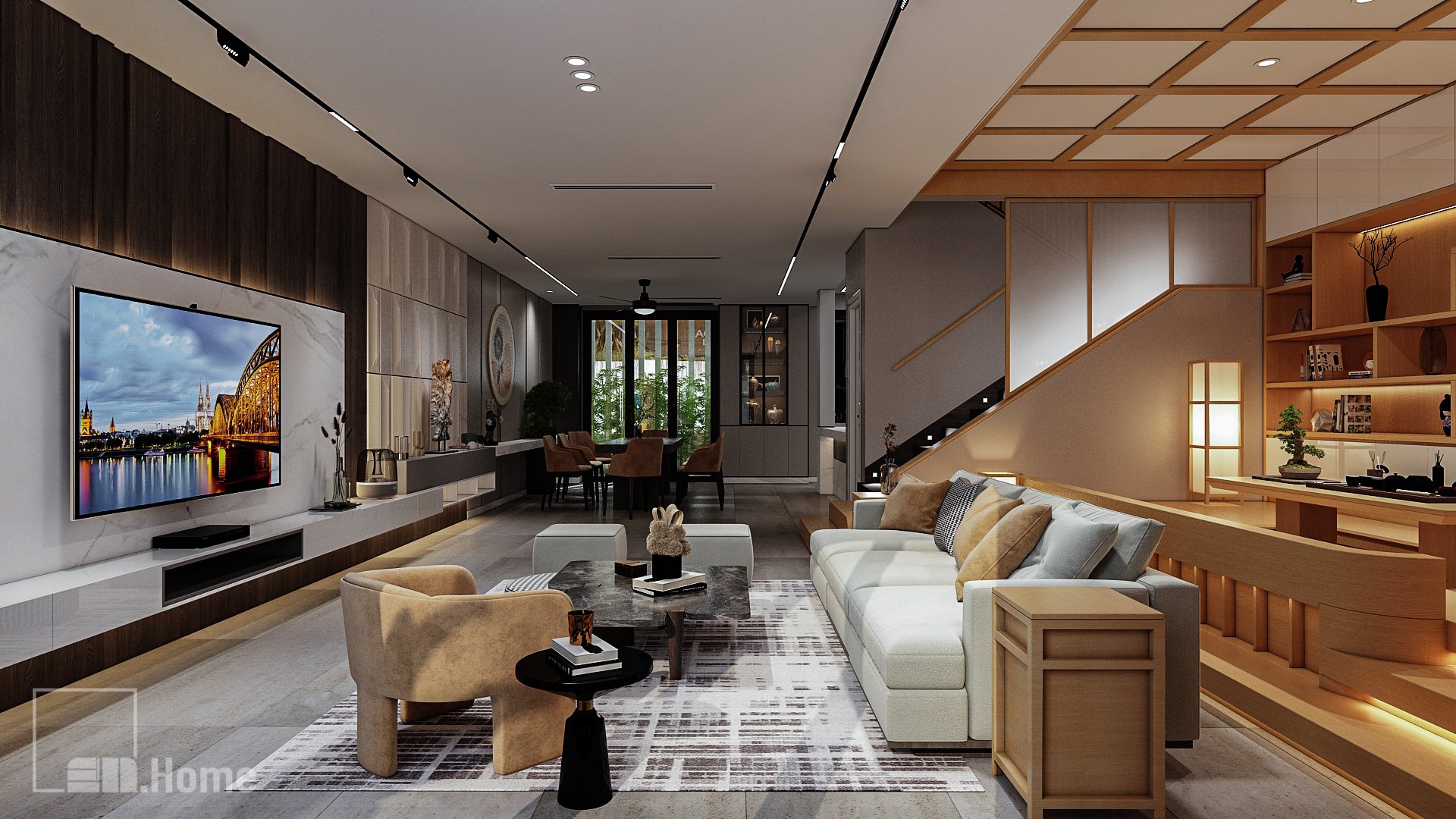 Nội thất biệt thự Anh Tẩn, sàn 316,1m2 - Đà Nẵng 25 Thiet ke noi that nha dep