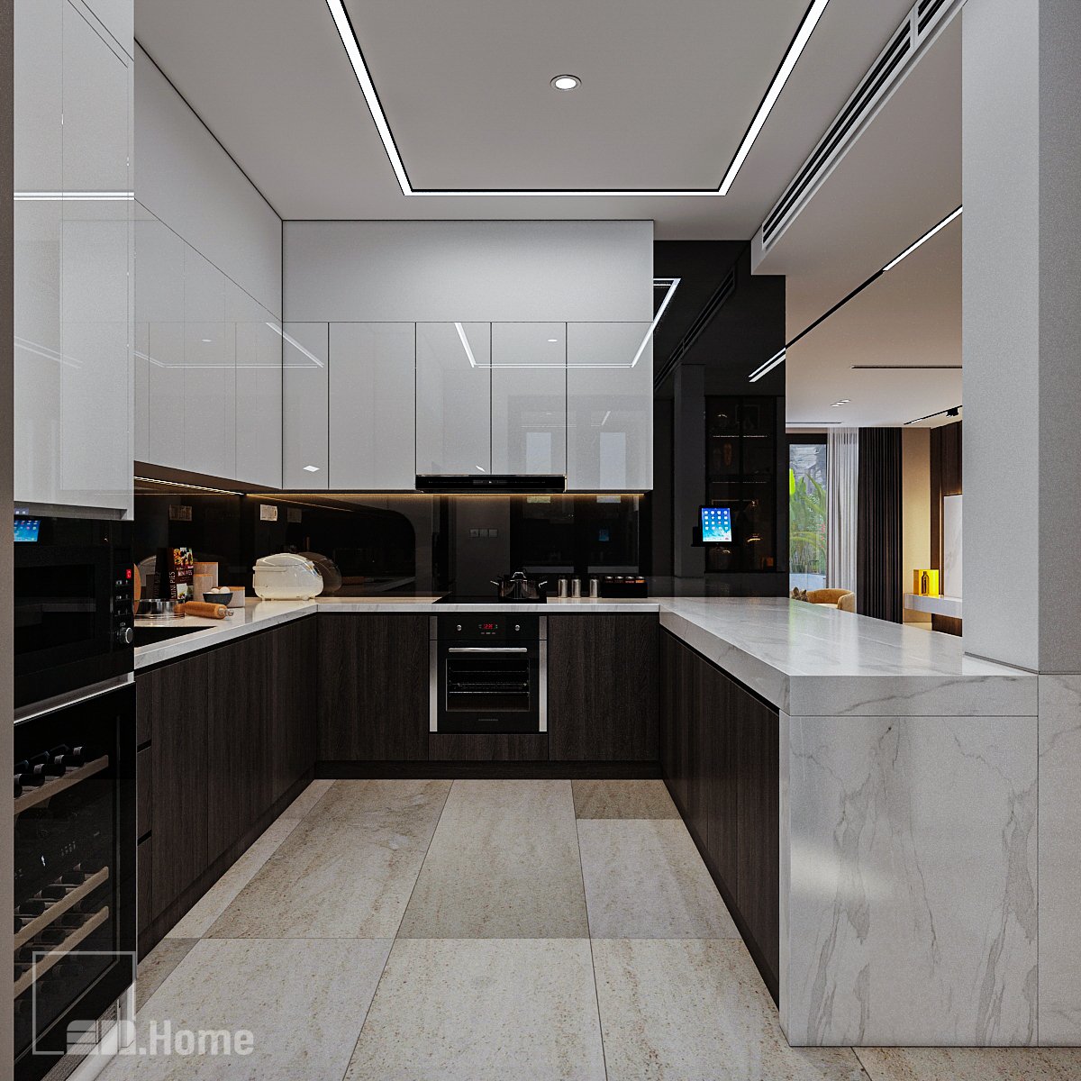 Nội thất biệt thự Anh Tẩn, sàn 316,1m2 - Đà Nẵng 29 Thiet ke noi that nha dep