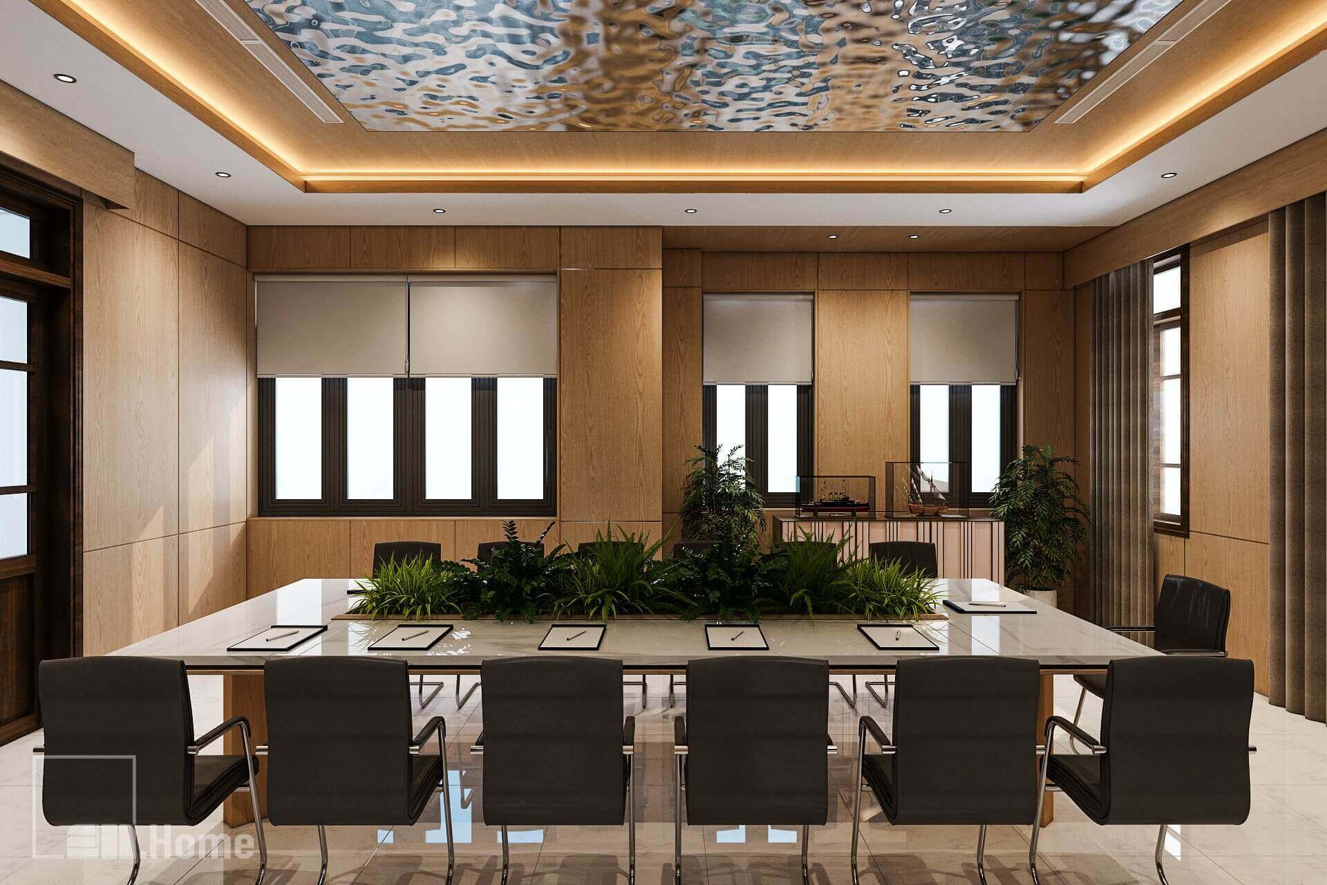 Dự án cải tạo phòng họp Hoa Tiêu Hàng Hải IV - Đà Nẵng 18 cai tao noi that phong hop