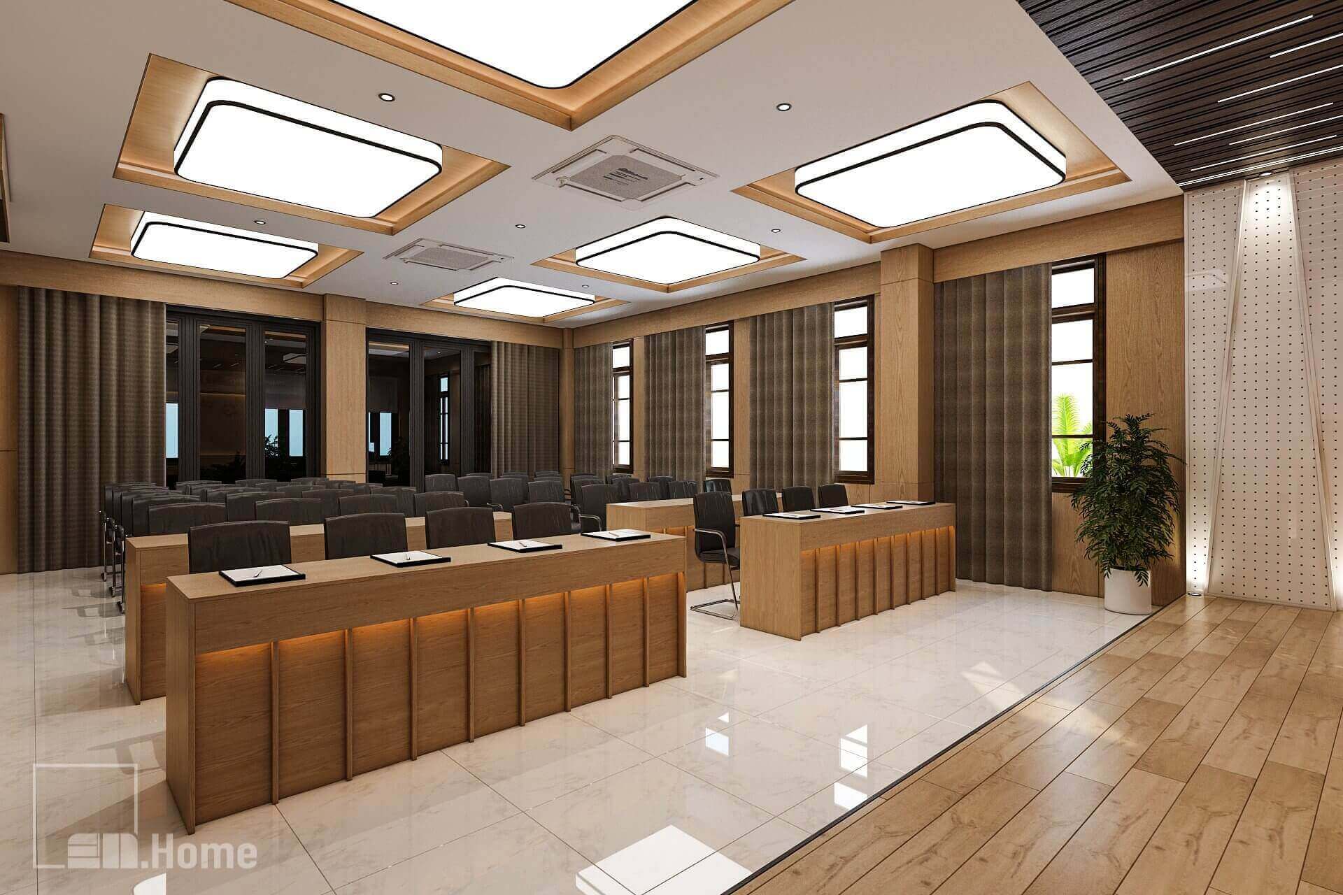 Dự án cải tạo phòng họp Hoa Tiêu Hàng Hải IV - Đà Nẵng 13 cai tao noi that phong hop