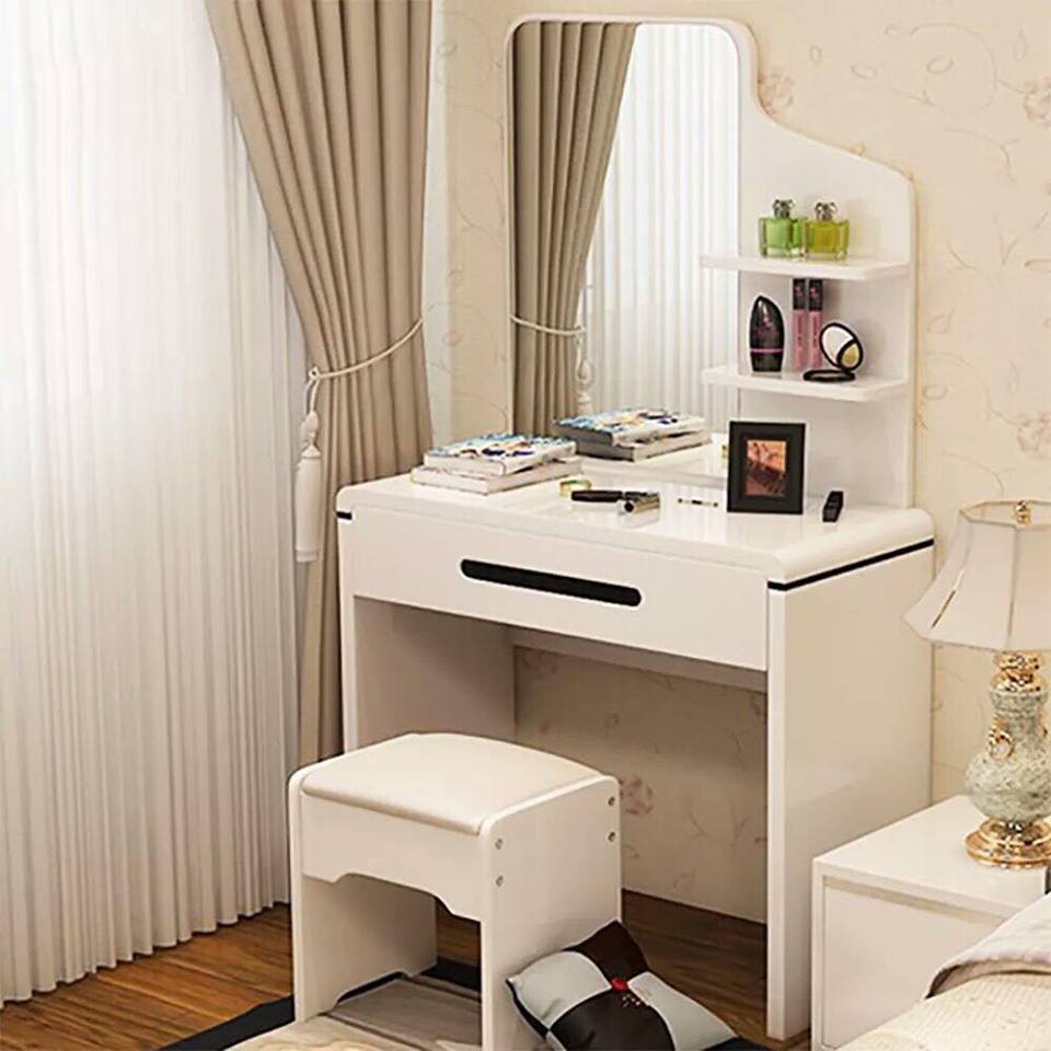 Các mẫu bàn trang điểm nhỏ xinh đẹp nhất 2022 28 Ban trang diem nho xinh