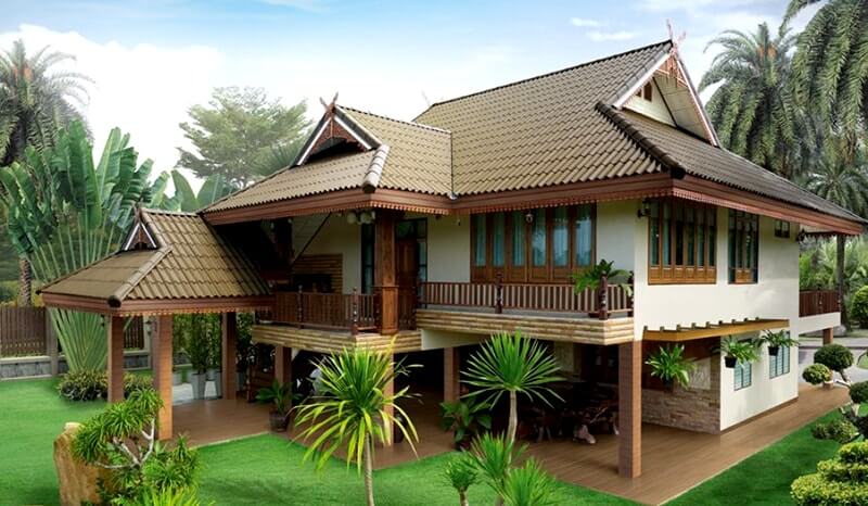mau nha san be tong