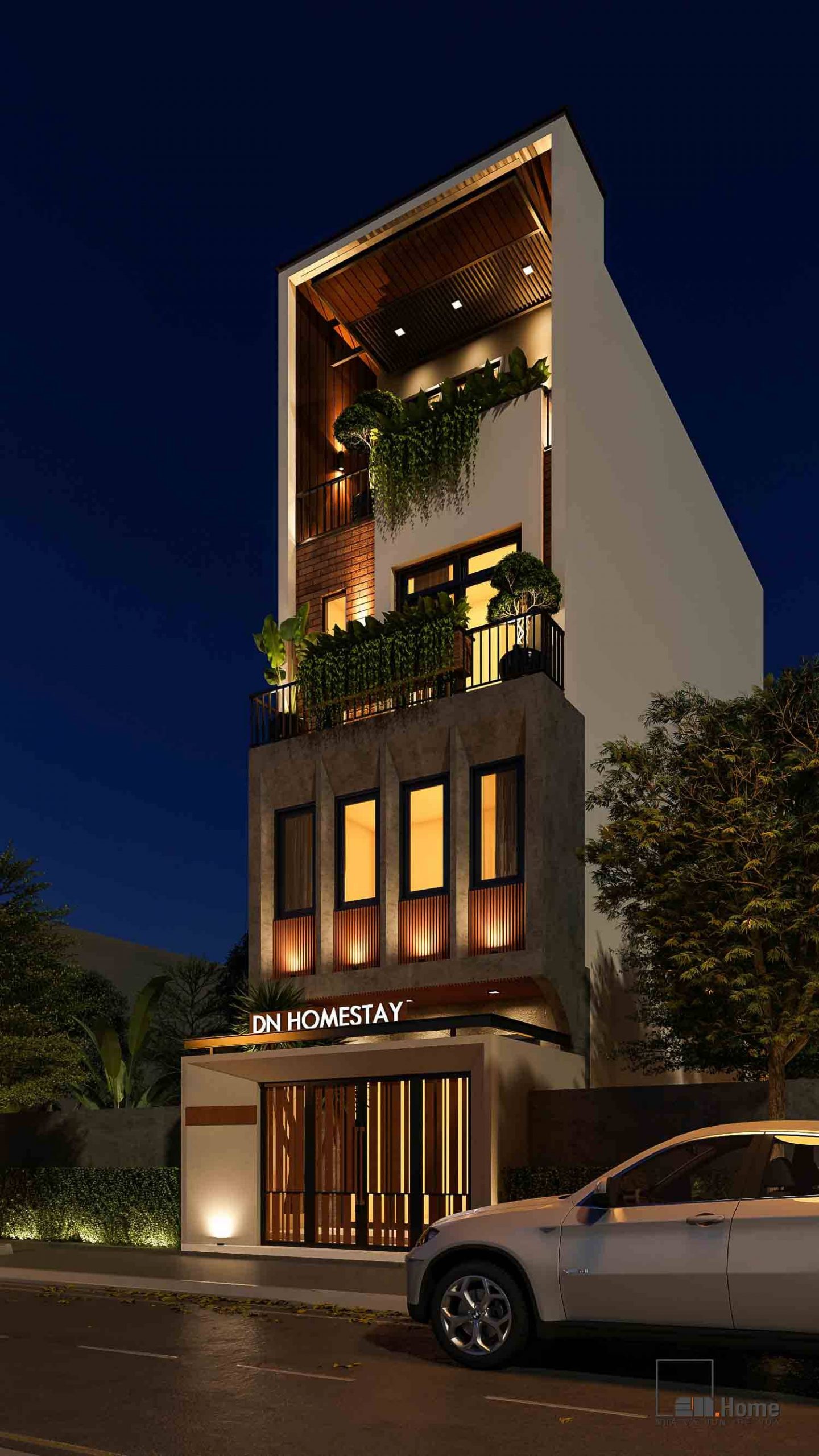 Thiết kế DN Homestay anh Cường 300m2 - Đà Nẵng 32 thiet ke homestay