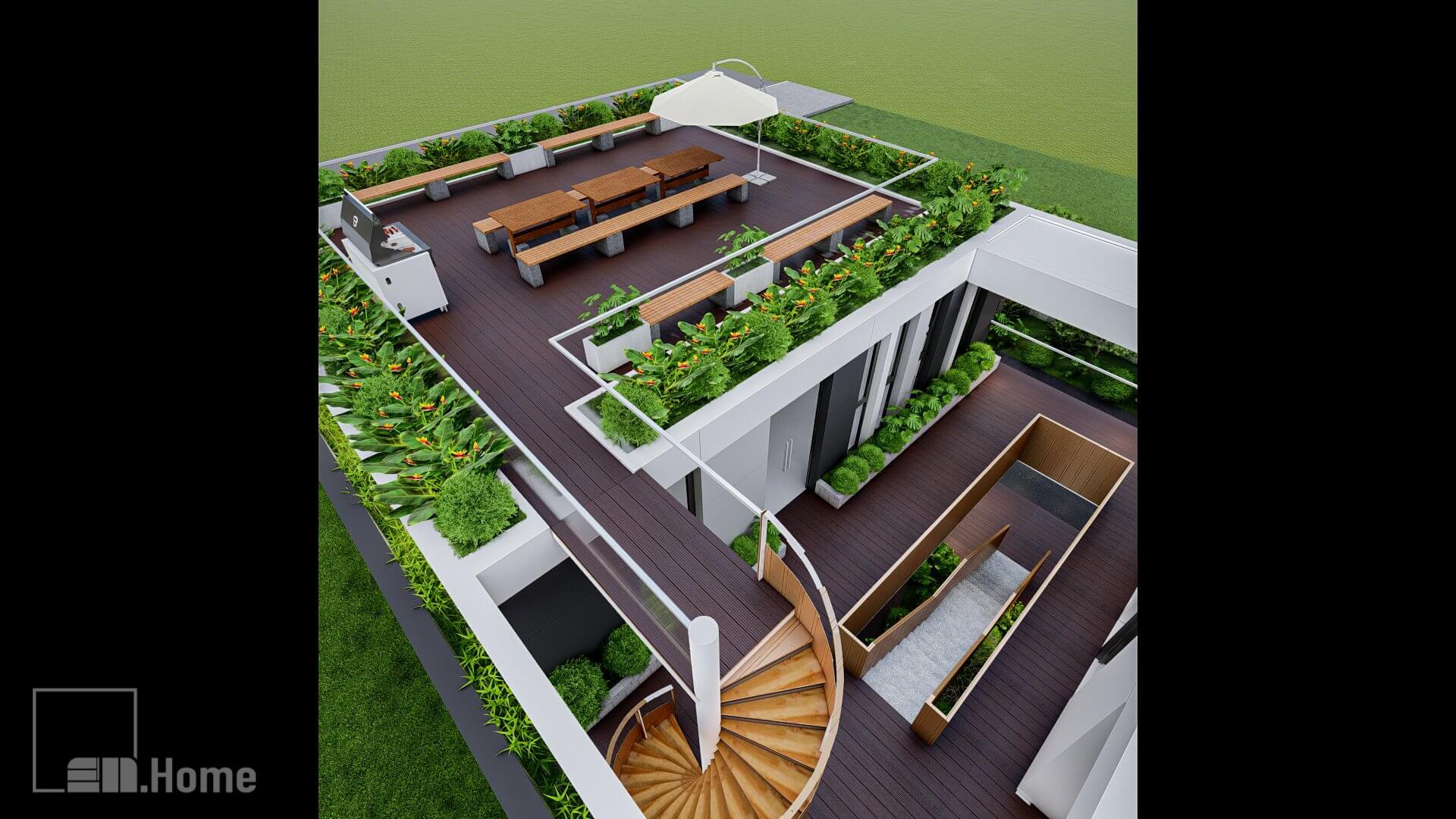Thiết kế cảnh quan HIASHI - Hồ Chí Minh 16 Van phòng hiashi