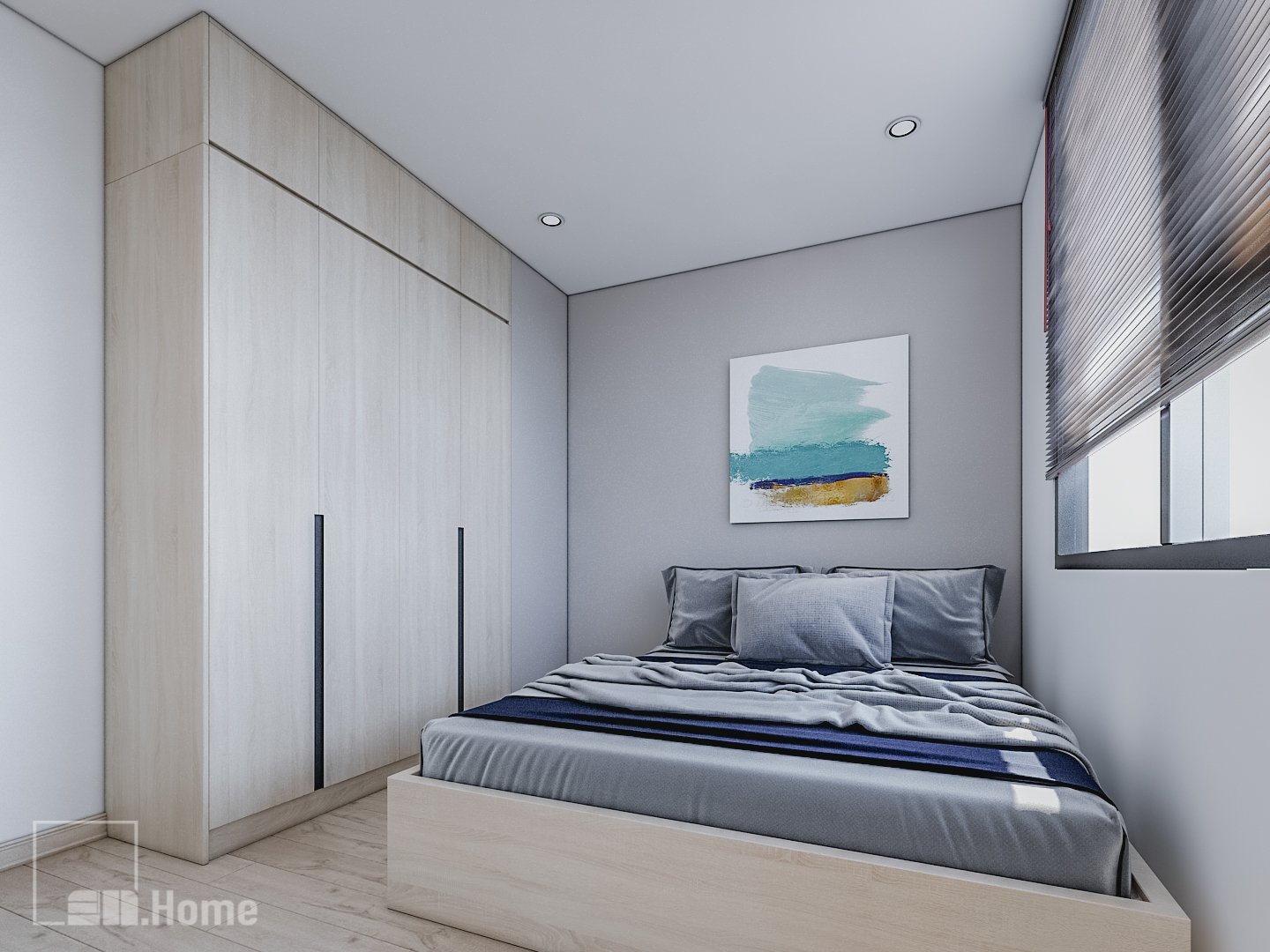 Dự án thiết kế thi công nội thất Chung cư FPT Plaza - Đà Nẵng 23 chung cu fpt plaza12