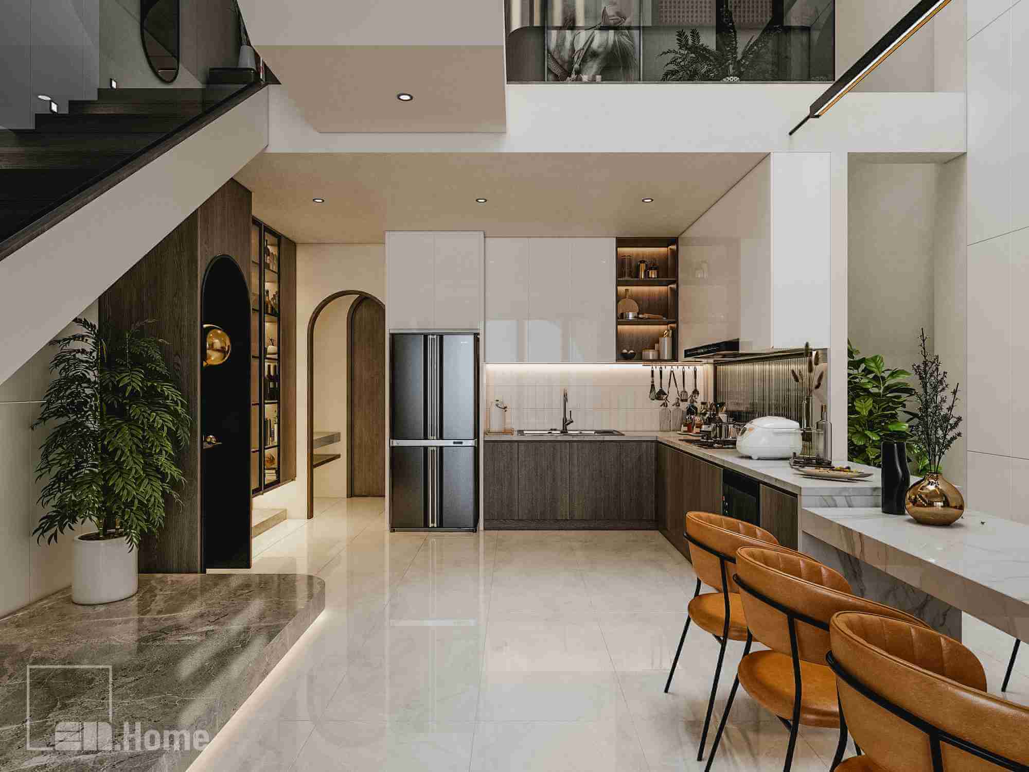 Thiết kế nhà phố 3 tầng anh Nghĩa 5,5x18m - Đà Nẵng 23 nha anh nghia