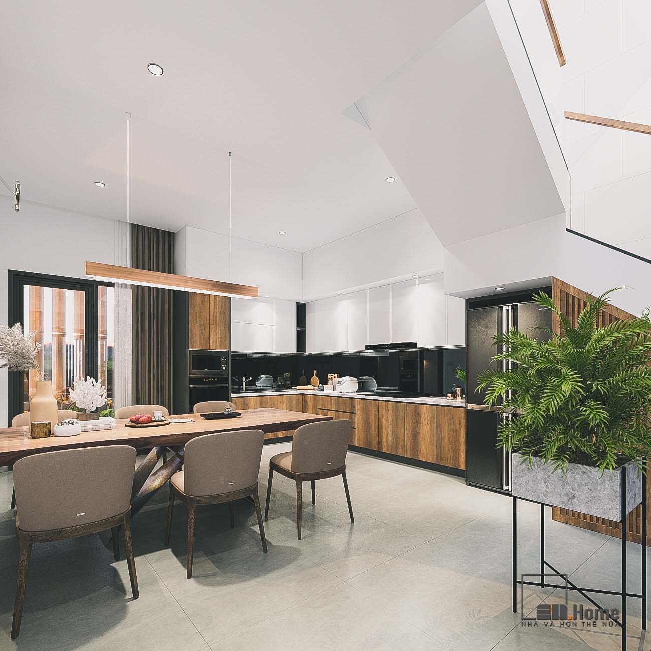 Thiết kế nội thất nhà cô Hoa - Quảng Nam 26 nha co hoa 6