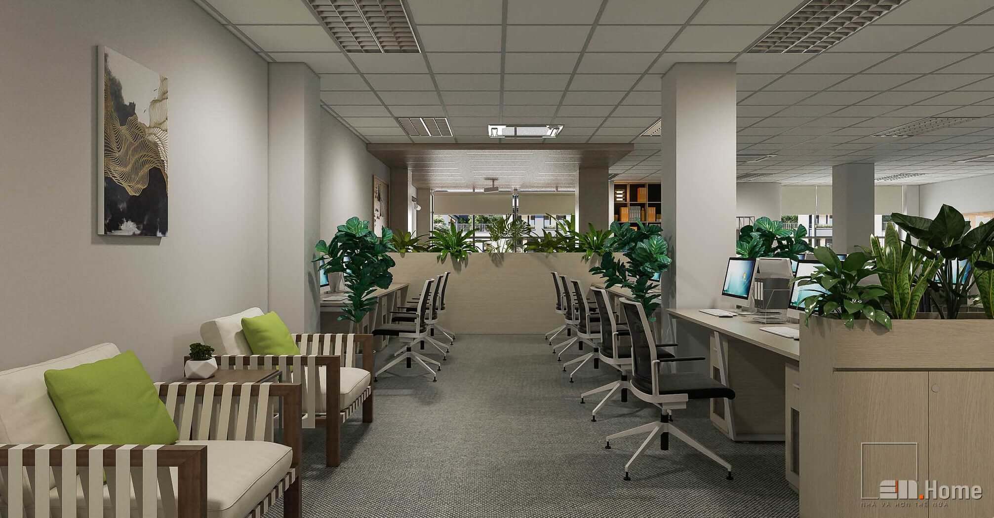 Báo giá thiết kế thi công văn phòng Đà Nẵng uy tín, chất lượng 82 thi cong van phong da nang