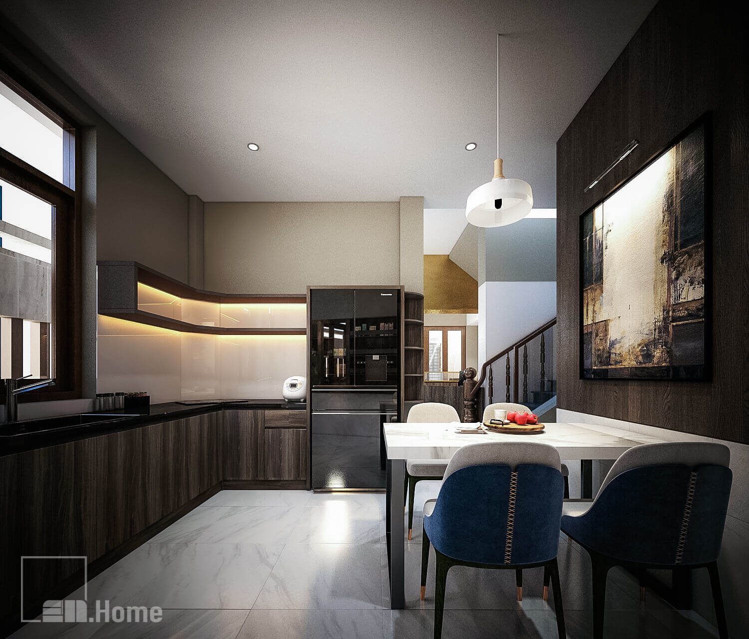 Bộ sưu tập tủ trang trí cho phòng bếp - Xu hướng 2022 15 tu trang tri