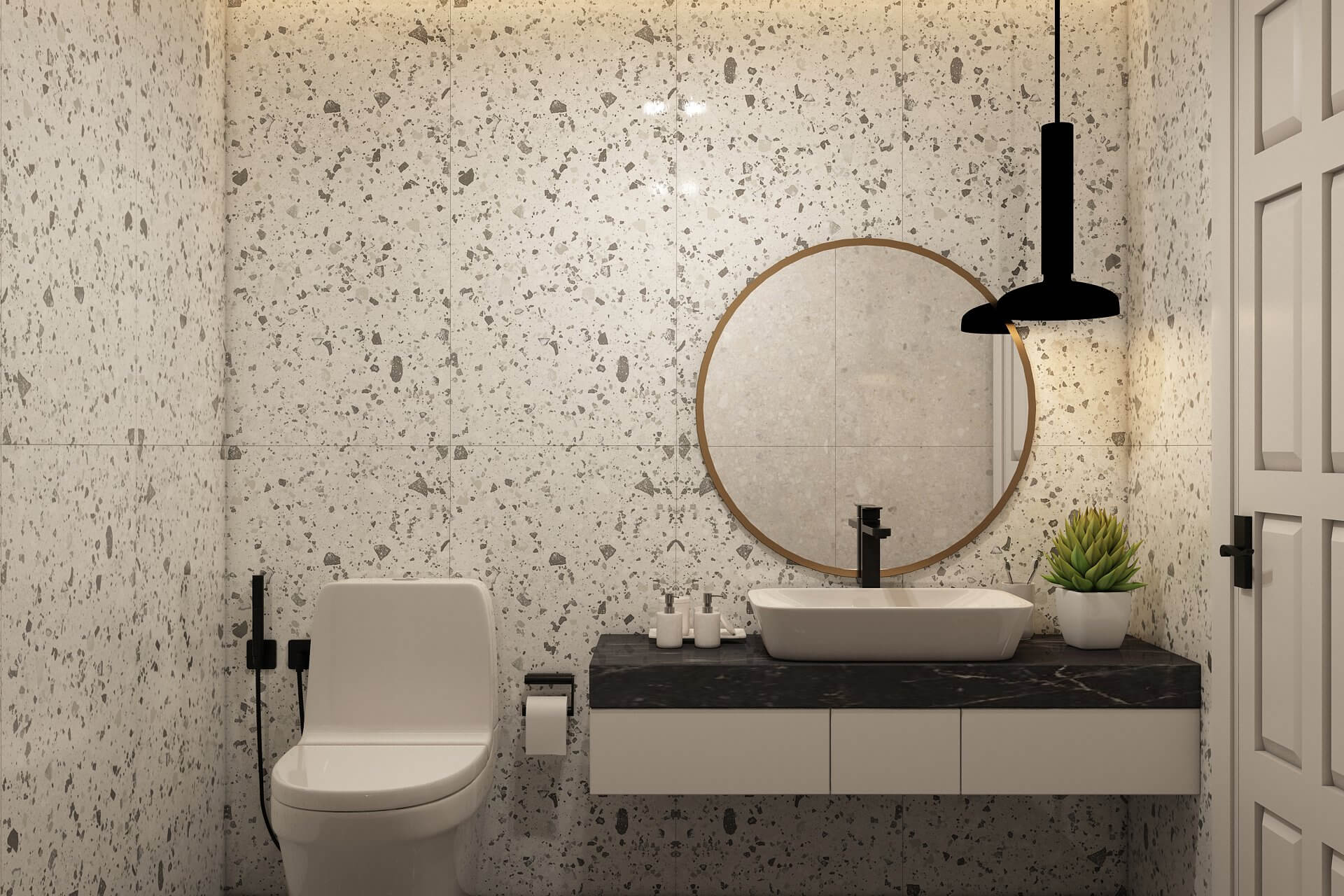 Thiết kế nội thất nhà chị Nguyên 10x28m - Đà Nẵng 75 nha chi nguyen