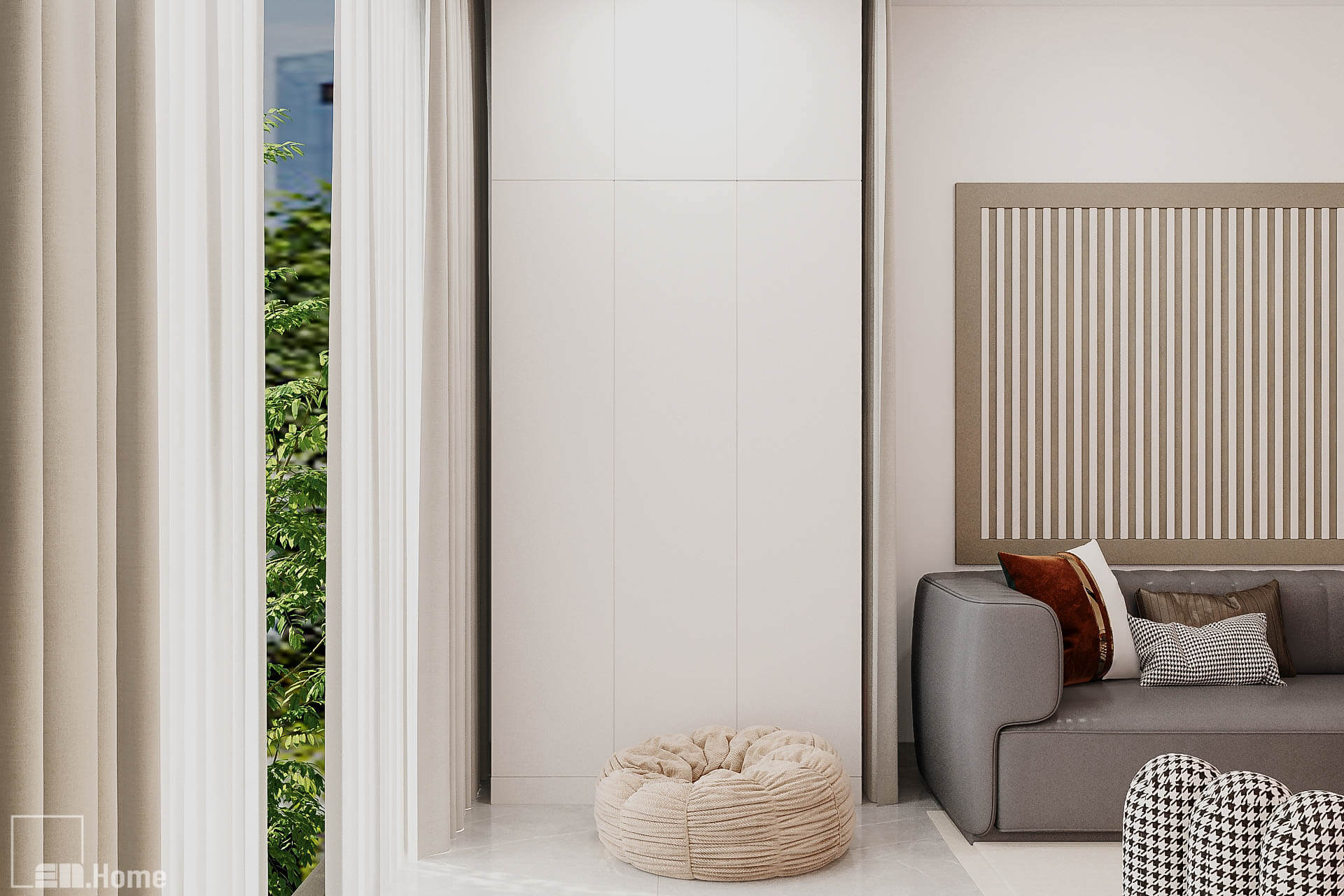 Thiết kế nội thất nhà chị Nguyên 10x28m - Đà Nẵng 54 nha chi nguyen