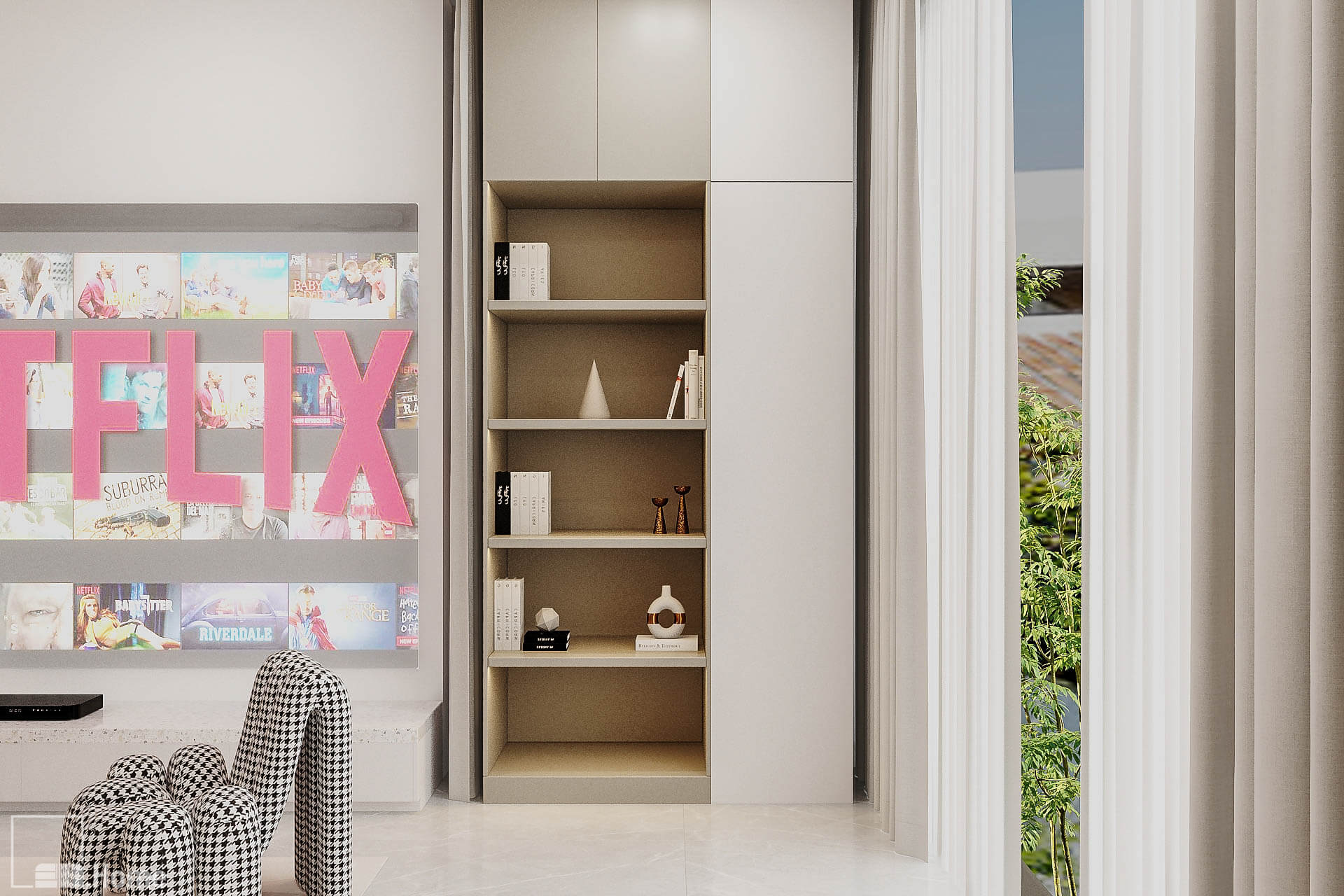 Thiết kế nội thất nhà chị Nguyên 10x28m - Đà Nẵng 55 nha chi nguyen
