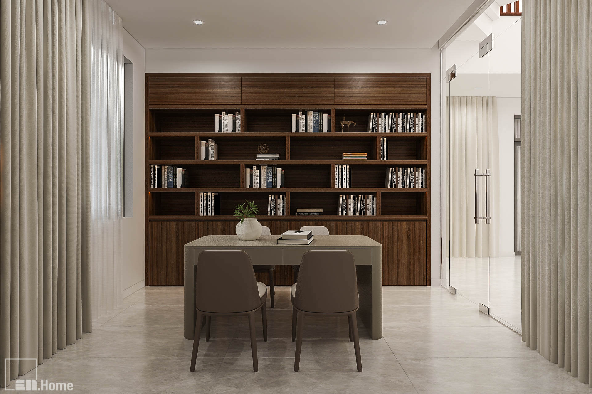 Thiết kế nội thất nhà chị Nguyên 10x28m - Đà Nẵng 59 nha chi nguyen