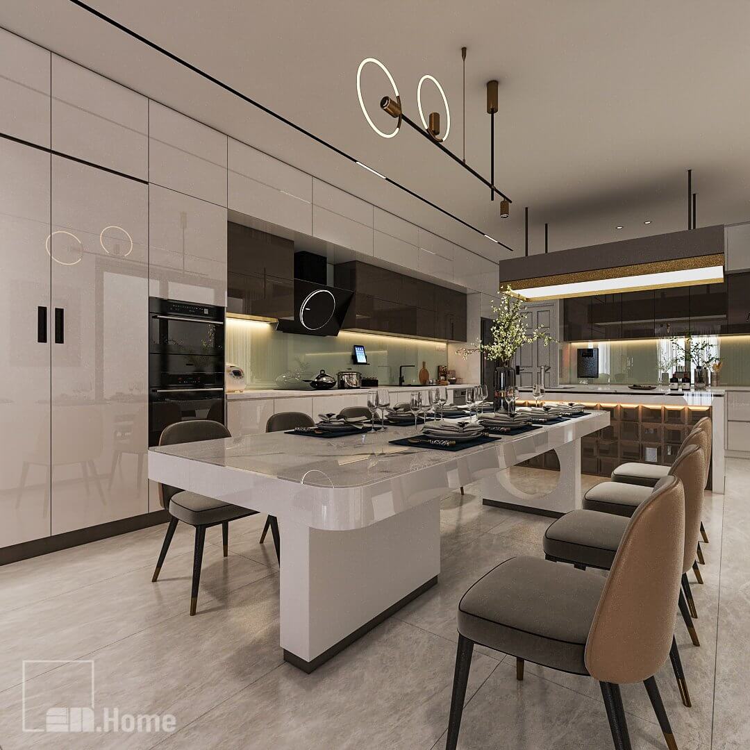 Thiết kế nội thất nhà chị Nguyên 10x28m - Đà Nẵng 47 nha chi nguyen