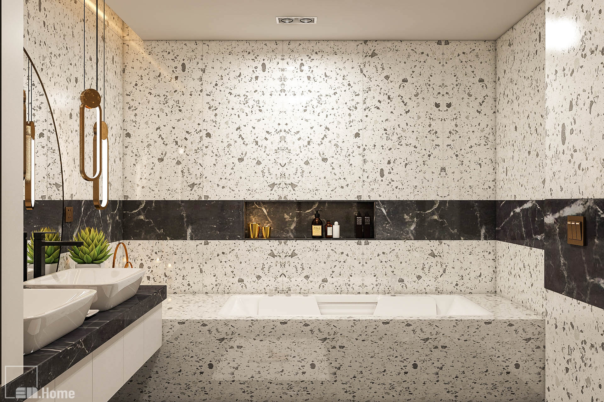 Thiết kế nội thất nhà chị Nguyên 10x28m - Đà Nẵng 73 nha chi nguyen