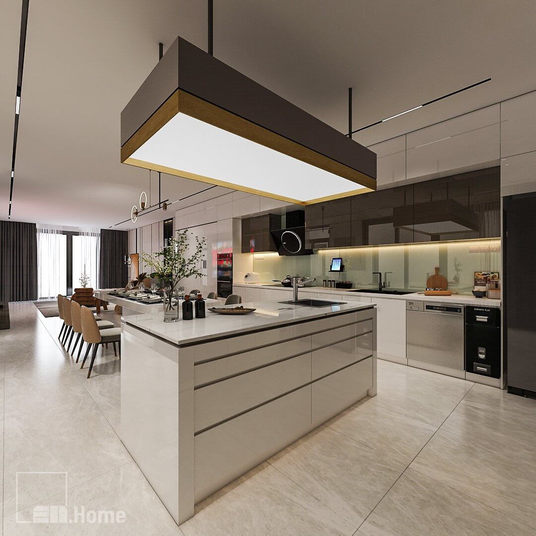 Thiết kế nội thất nhà chị Nguyên 10x28m - Đà Nẵng 45 nha chi nguyen