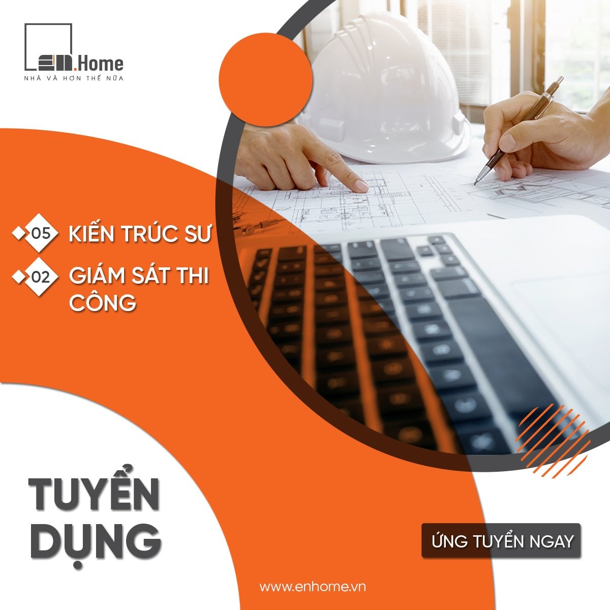 CÔNG TY CỔ PHẦN ENHOME TUYỂN DỤNG