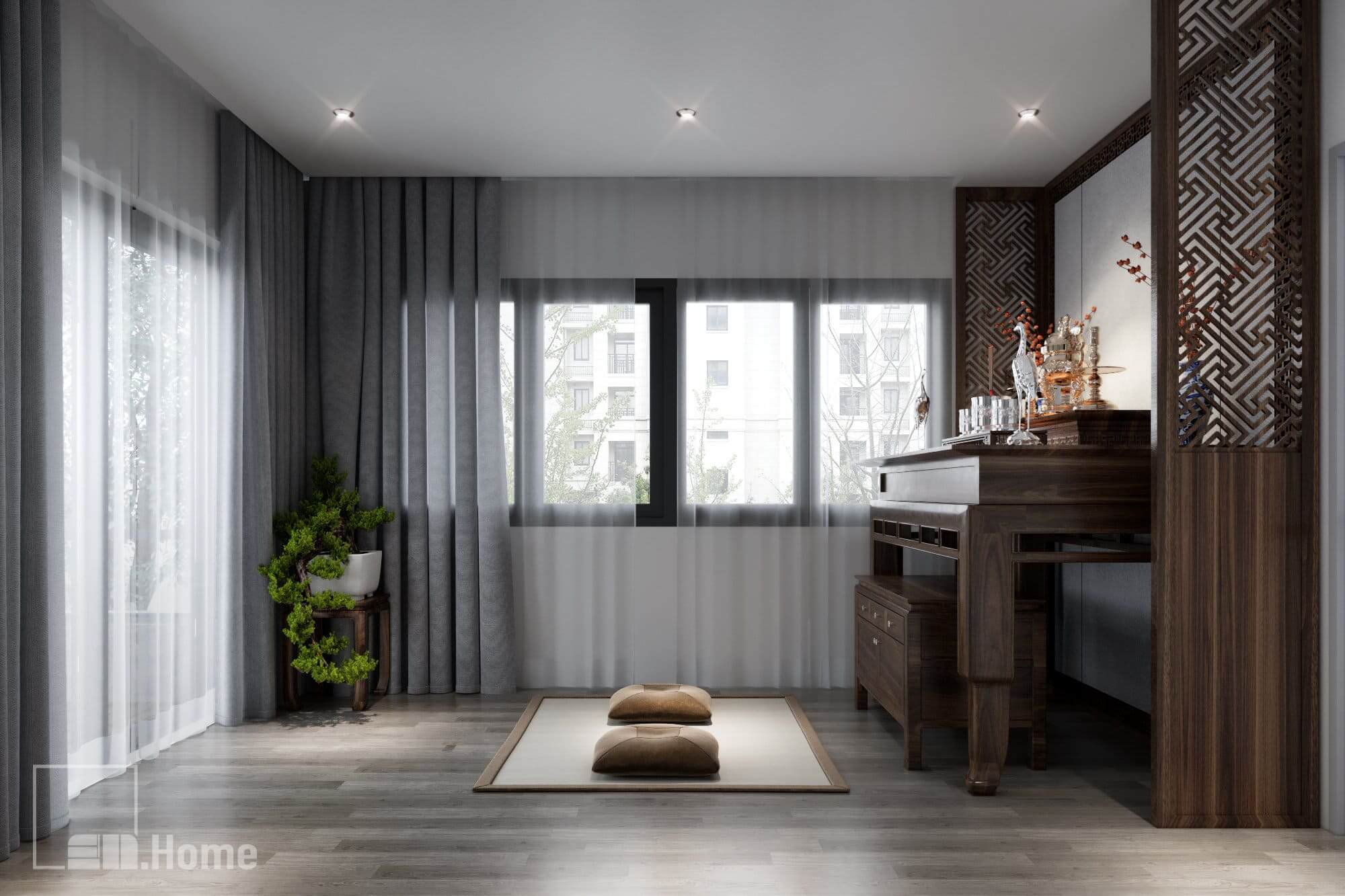 Thiết kế nội thất biệt thự song lập Ecogarden Huế 113 ecogarden