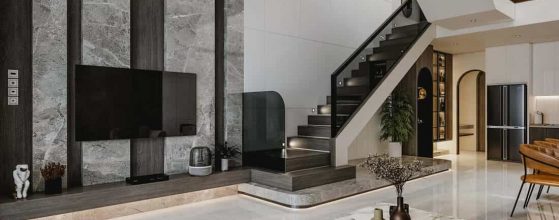 vach ti vi phong khach