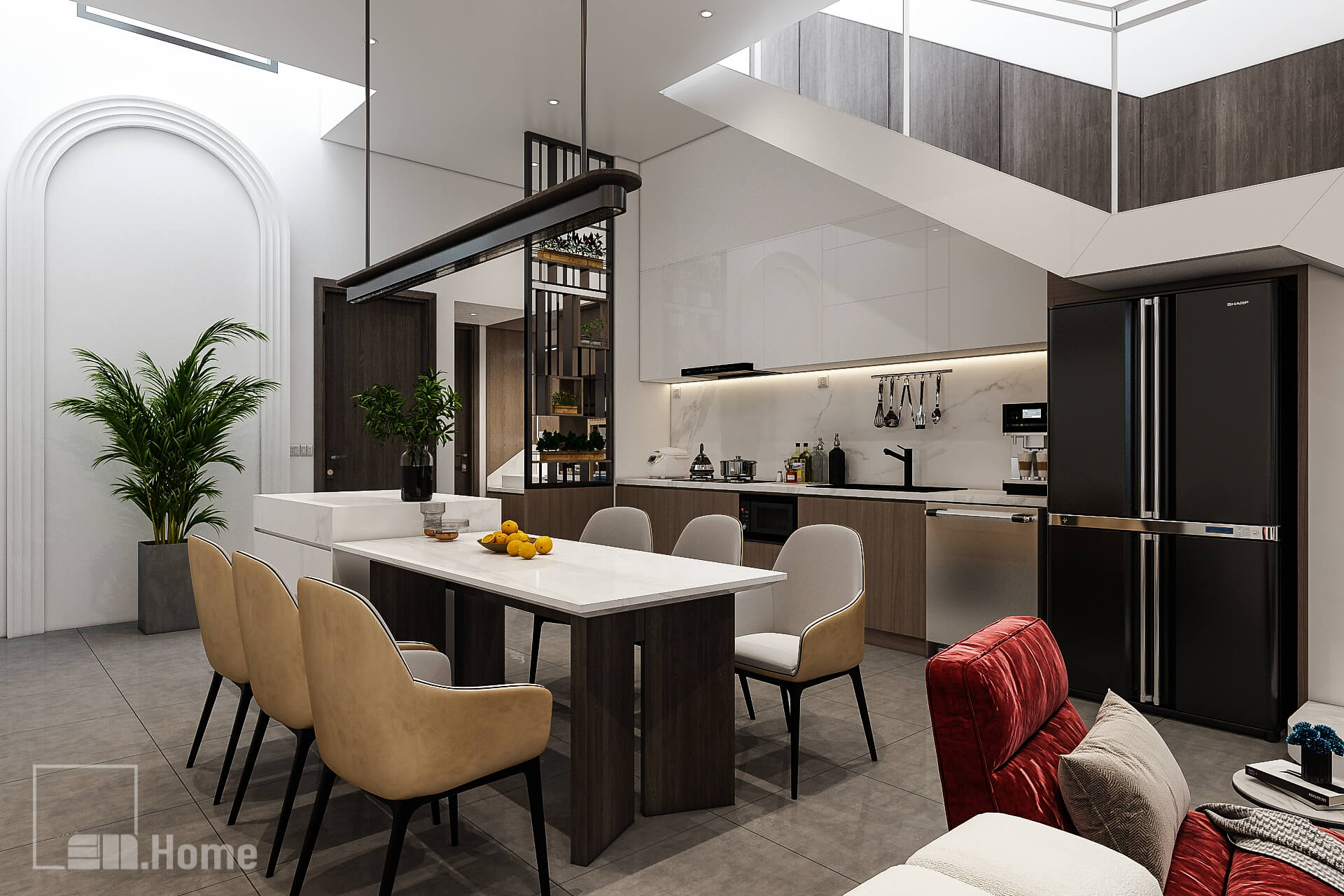 Thiết kế nội thất nhà chị Minh Anh - Đà Nẵng 32 nha chi minh anh