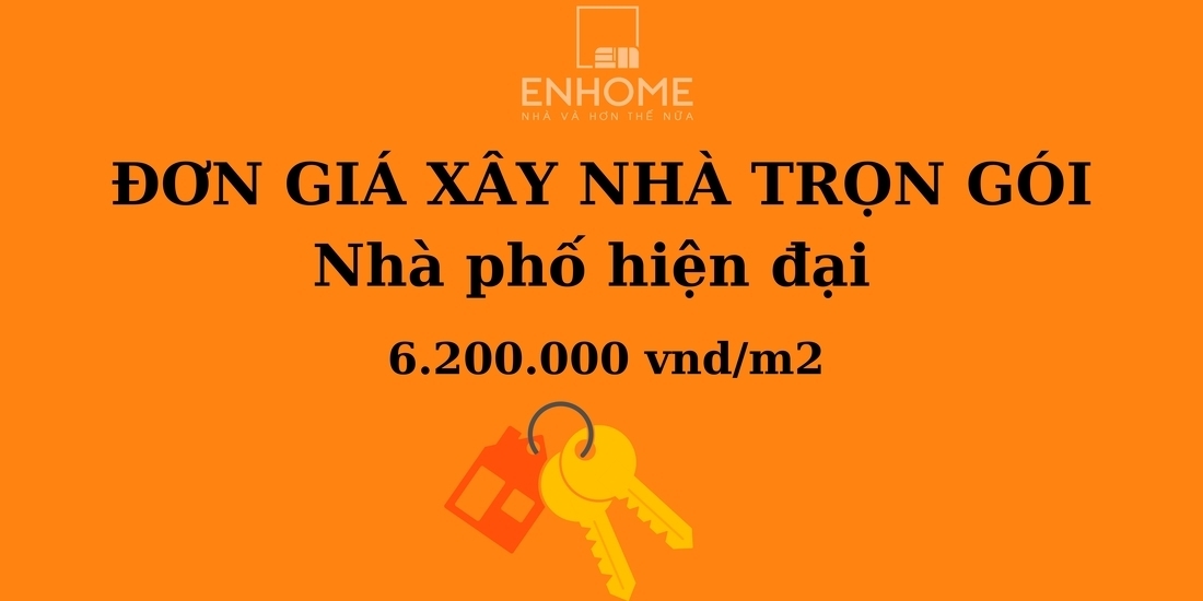 Báo giá xây nhà trọn gói hiện đại