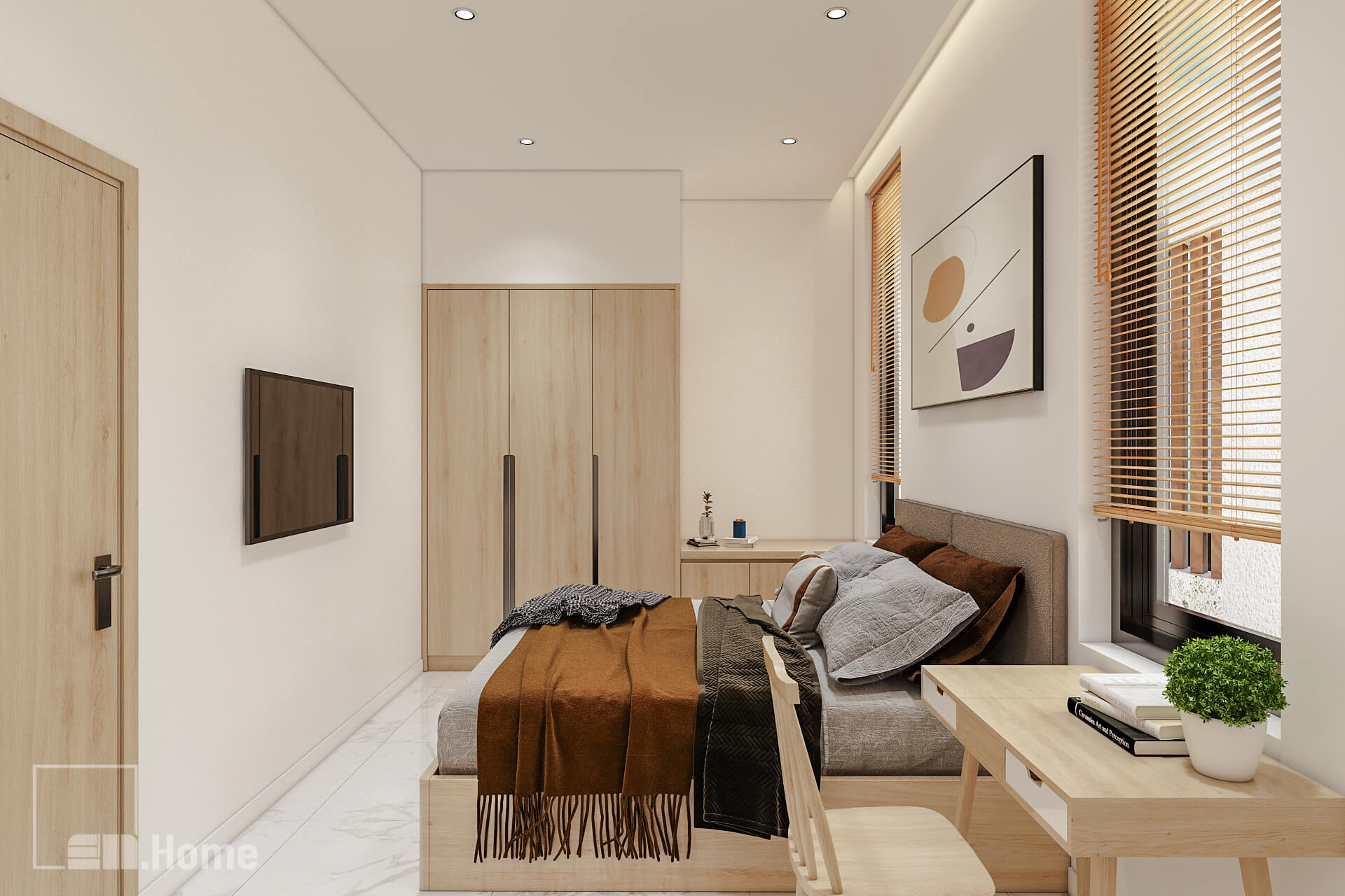 ĐƠN VỊ THIẾT KẾ NHÀ ĐẸP TẠI TAM KỲ, HỘI AN, QUẢNG NAM - ENHOME 38 thiet ke nha dep tai Tam Ky