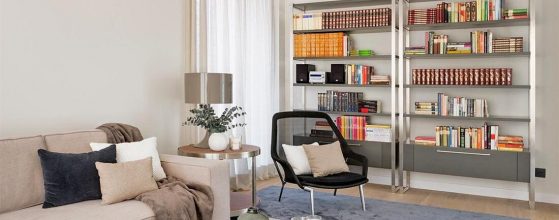 phong doc sach sang trong