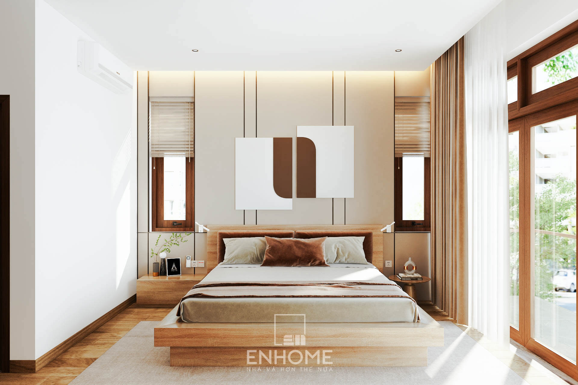Dự án thiết kế kiến trúc nội thất nhà chị Hằng - Q. Sơn Trà - TP. Đà Nẵng 68 nha chi hang 11