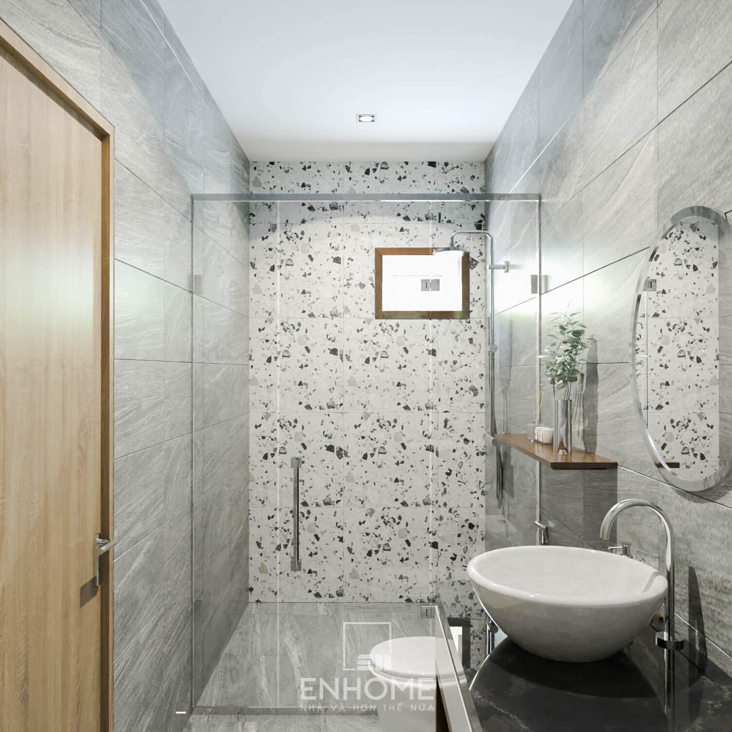 Dự án thiết kế kiến trúc nội thất nhà chị Hằng - Q. Sơn Trà - TP. Đà Nẵng 79 nha chi hang
