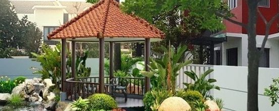 san vuon nho truoc nha cap 4