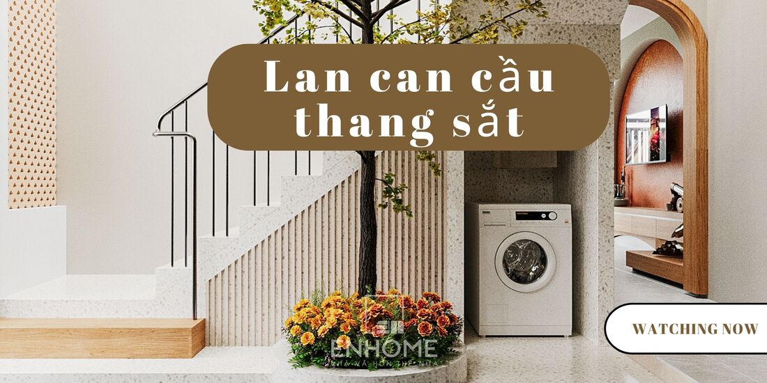 30+ Mẫu lan can cầu thang sắt đẹp nhất 2023